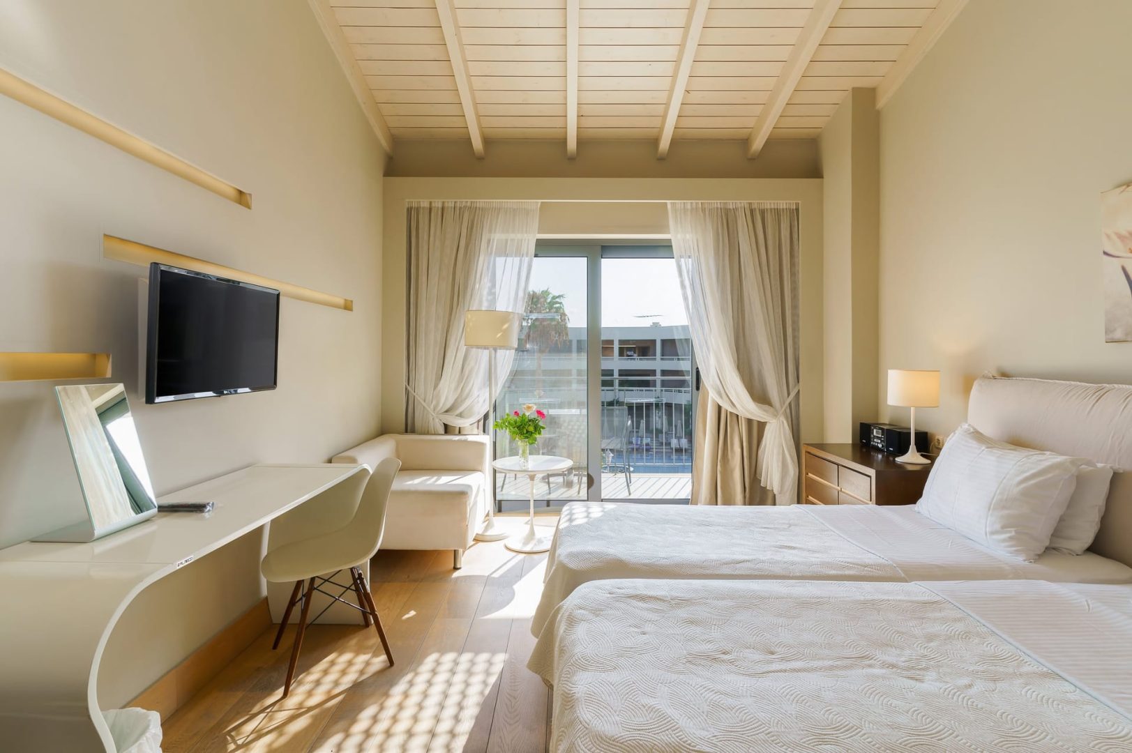 Double Room with Side Sea View