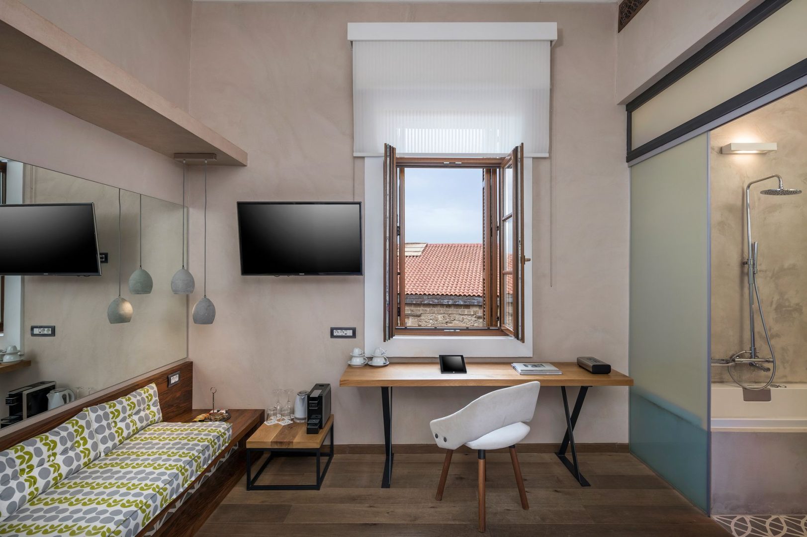 Ambassadors Residence Boutique Hotel Chania - CEMENT - 4