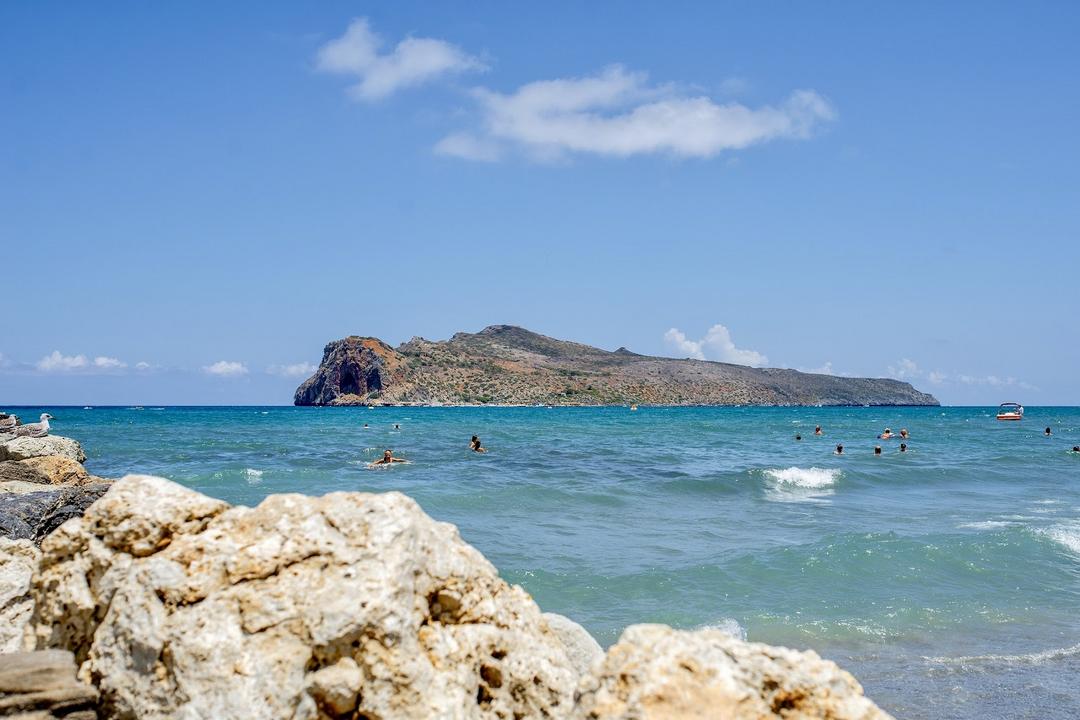 Agia Marina Beach, Chania, Greece