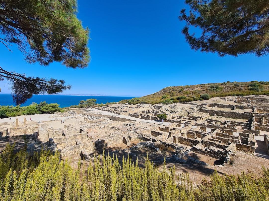 Kamiros Ancient City, Rhodes, Greece