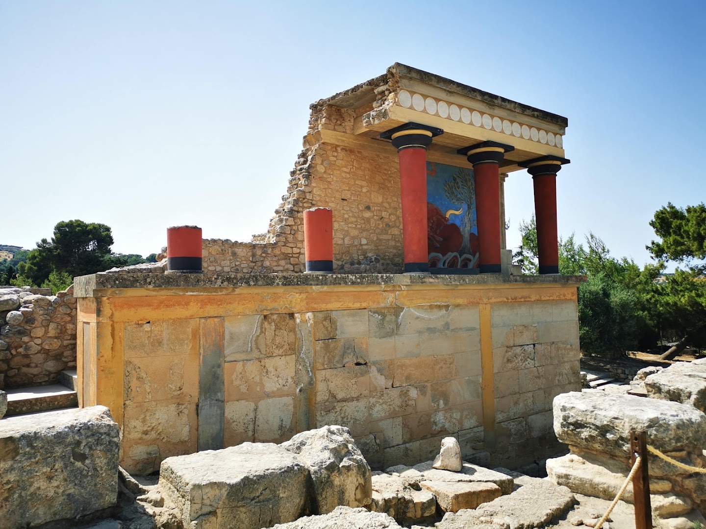 Knossos Palace, Heraklion, Greece