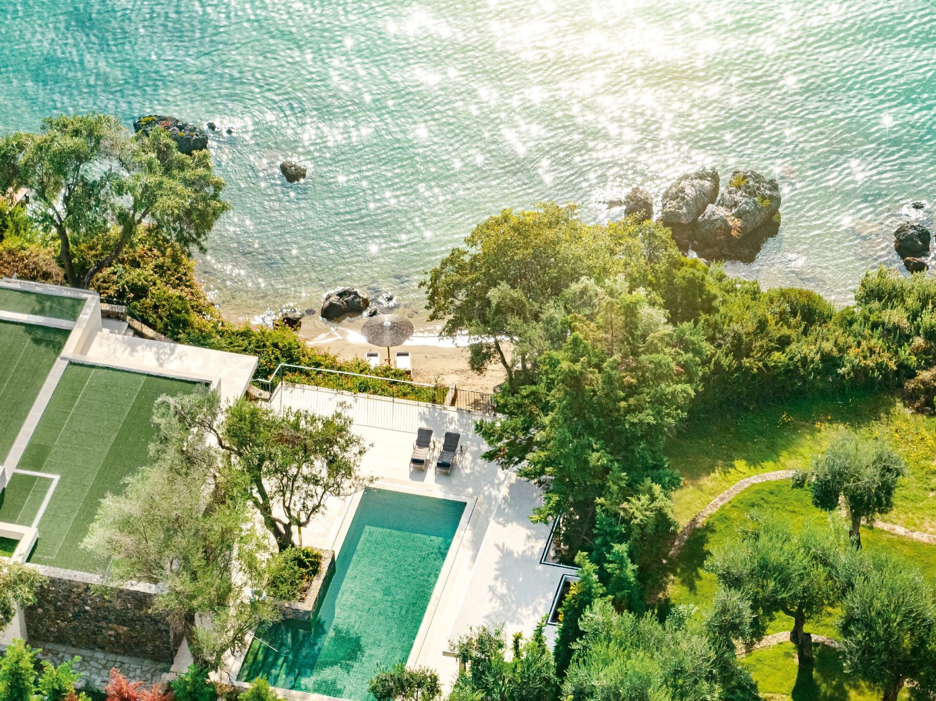 2 Bedroom Villa Waterfront Private Pool & Private Beach