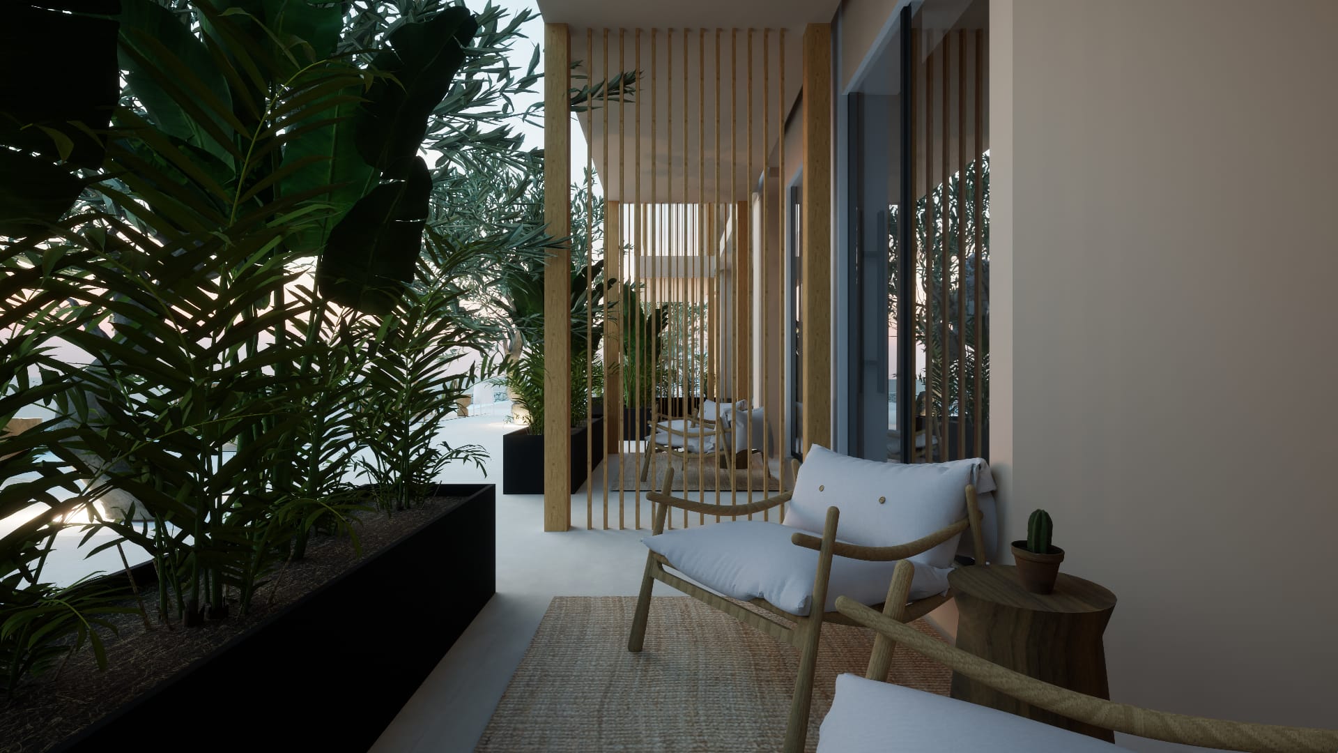 Double Room with Patio & Sea View