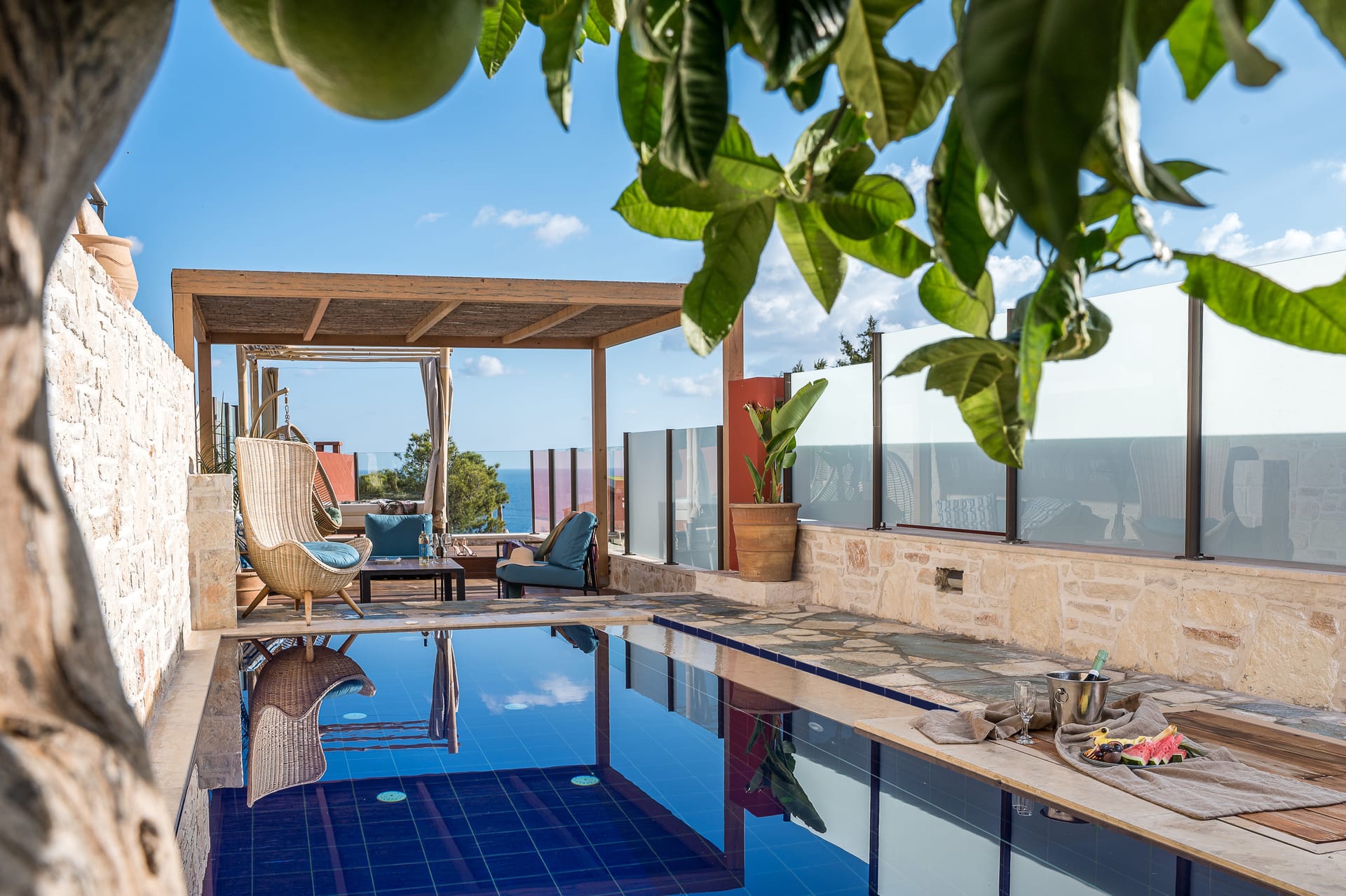 Luxury One Bedroom Suite Sea View Private Pool