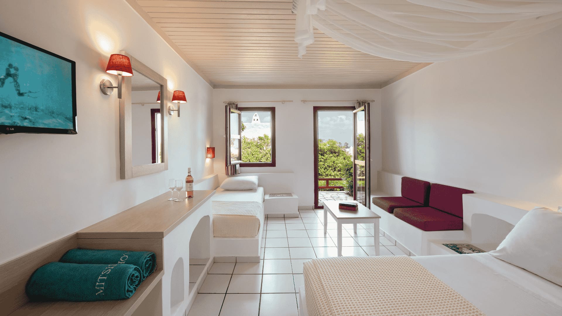 Double Bungalow Garden View