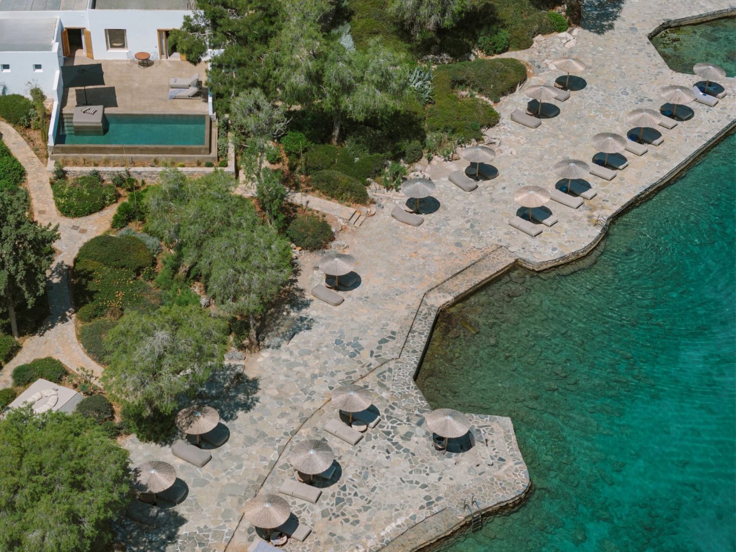 One-Bedroom Seafront Villa with Private Pool