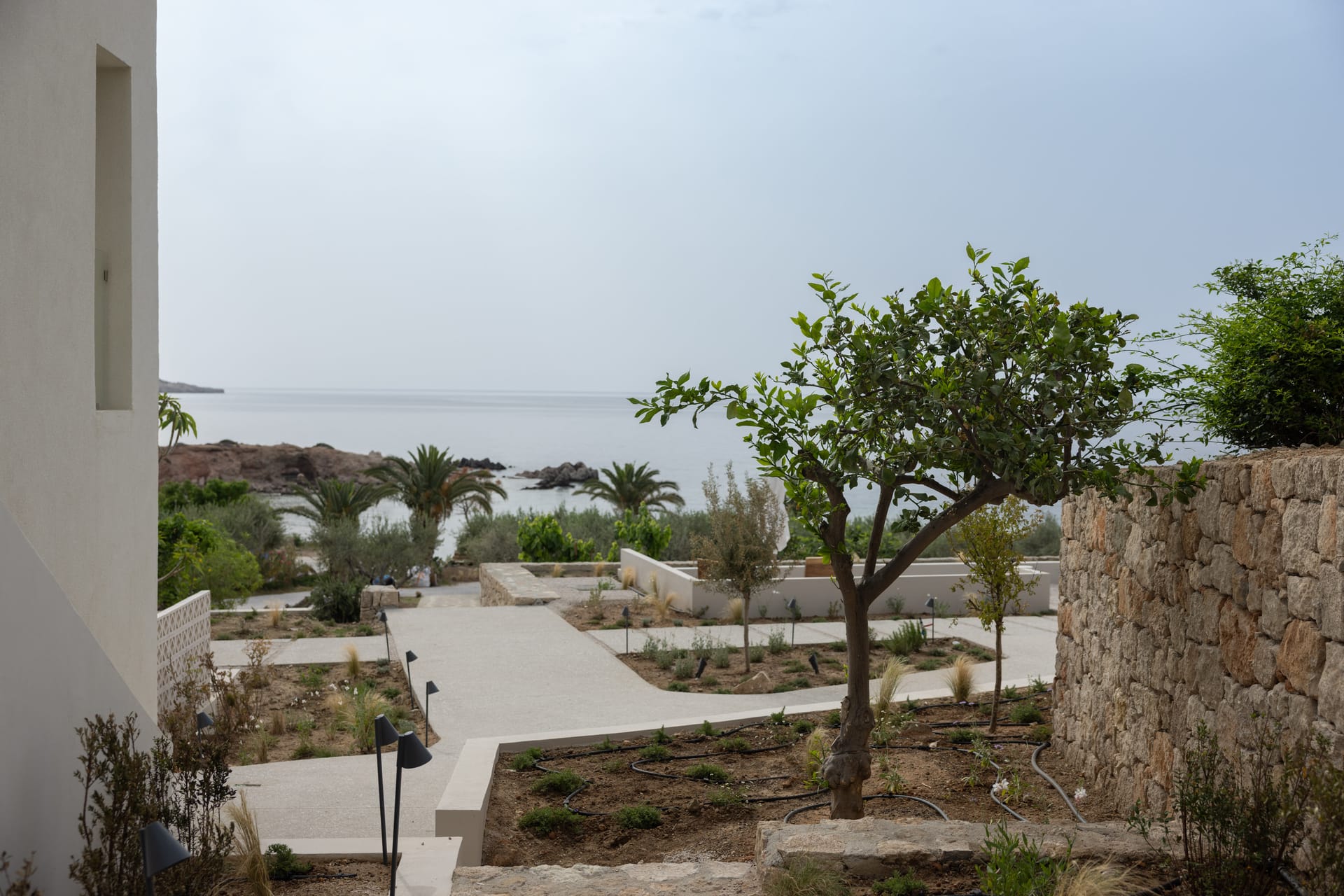 Junior Suite with Open Air Hot Tub and Sea View