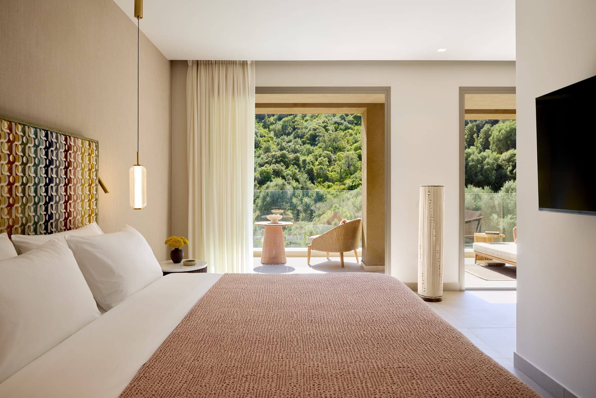 Rooftop Deluxe Double Room Mountain View