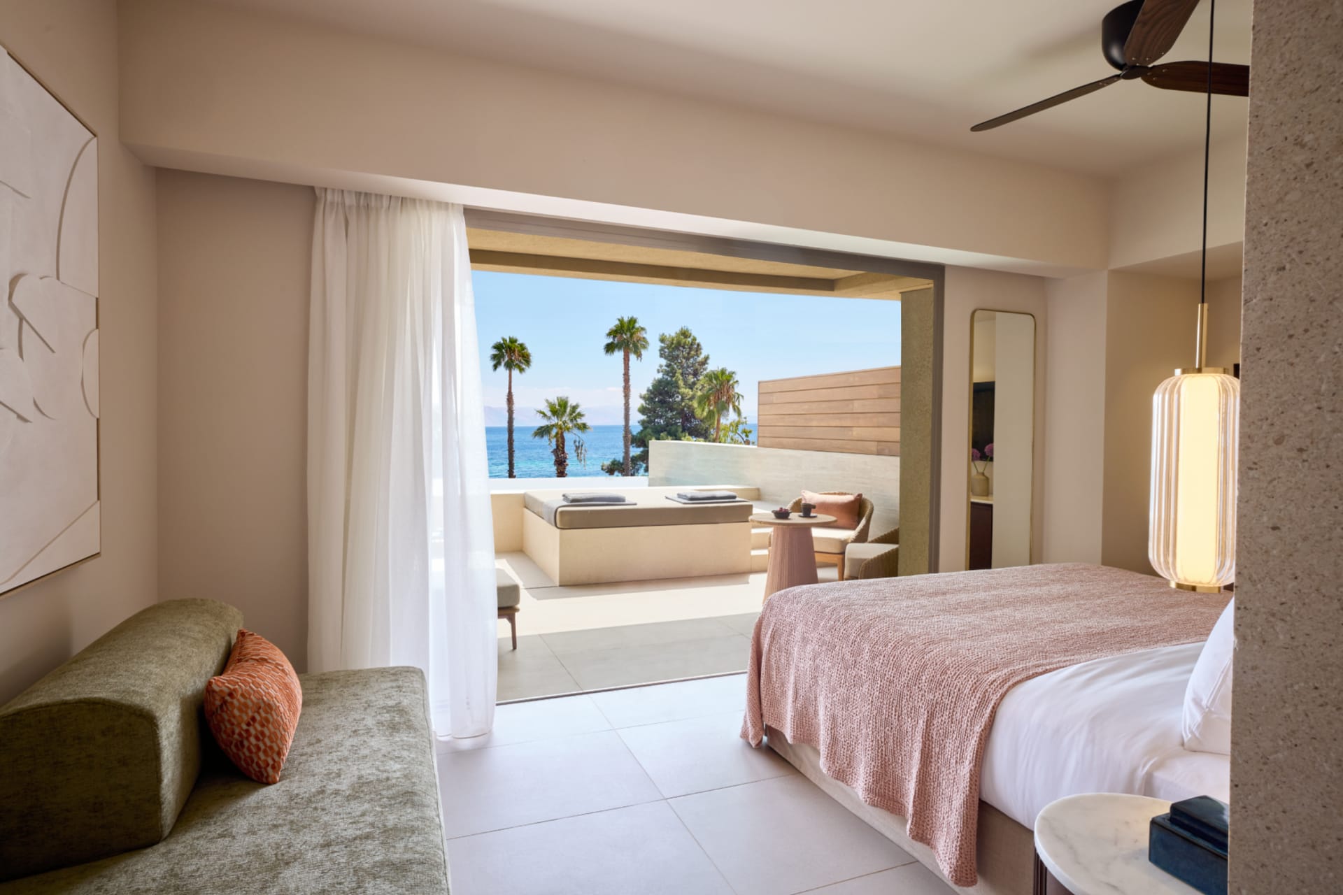 Deluxe Double Room Private Pool Front Sea View