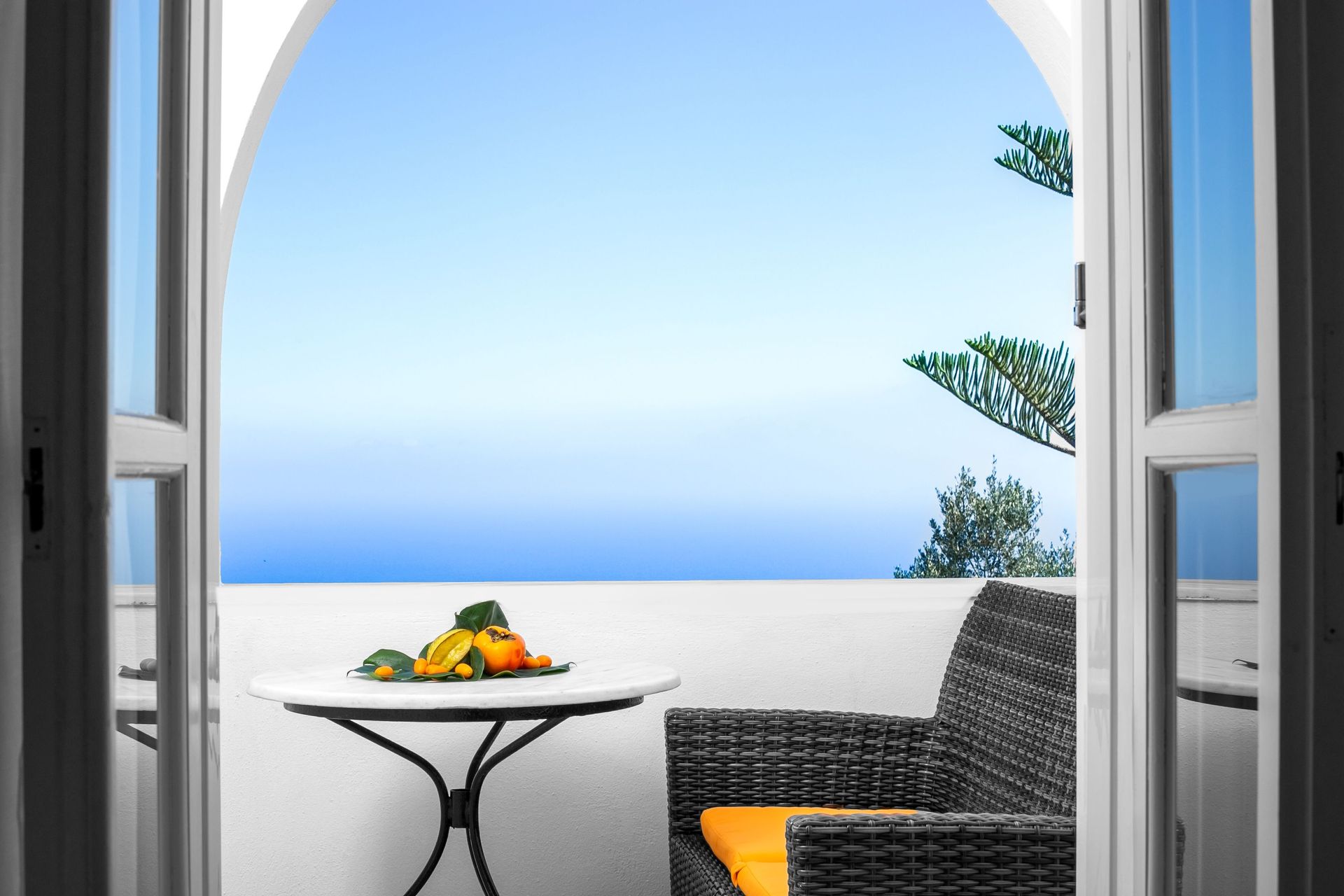 Abelonas Studio Caldera with Sea View