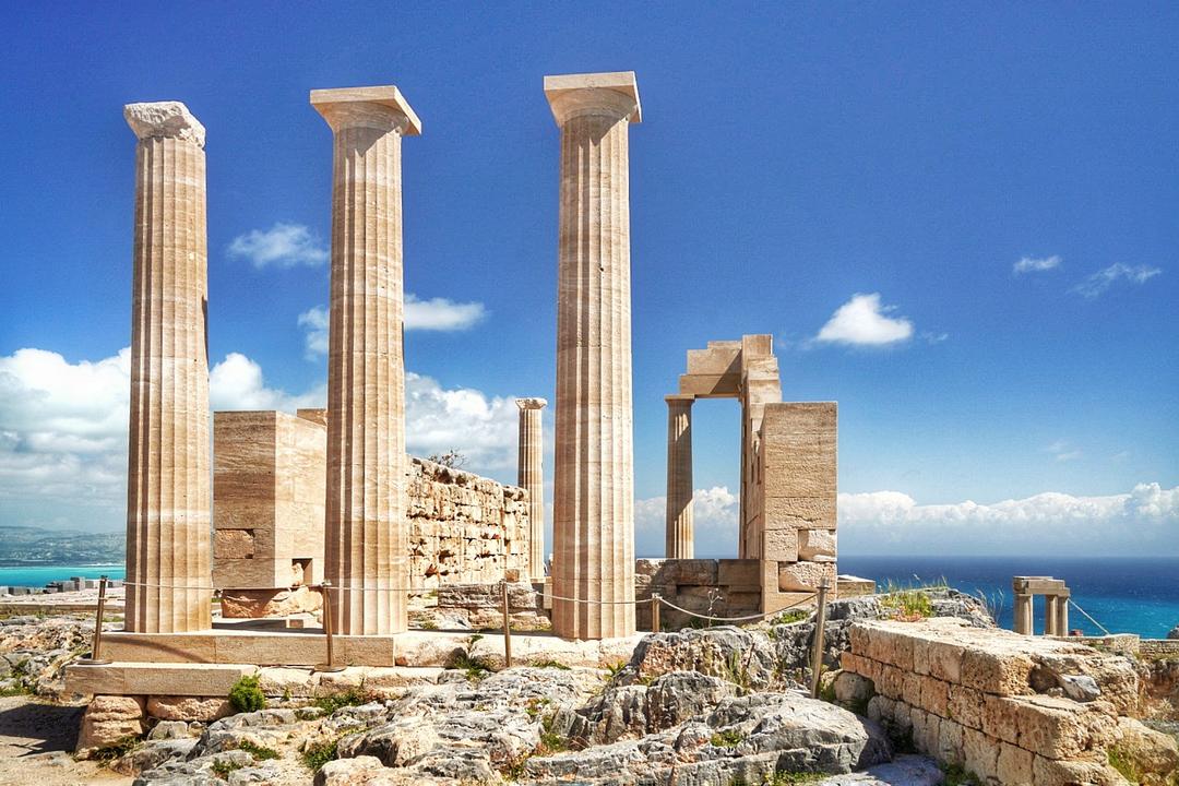 Lindos Acropolis, Rhodes, Greece