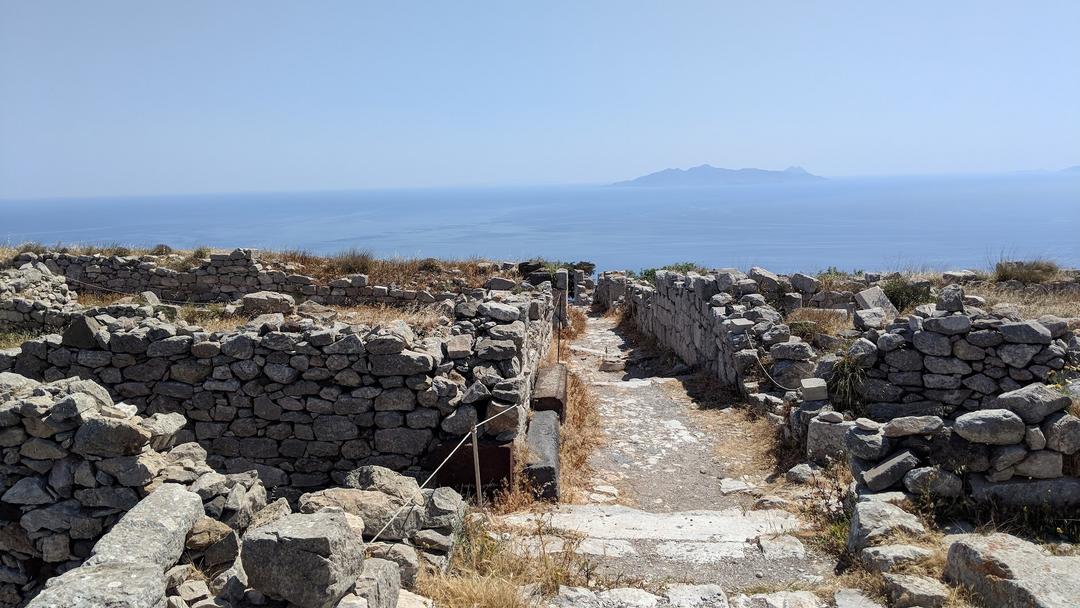 Ancient Thera, Kamari, Santorini, Greece