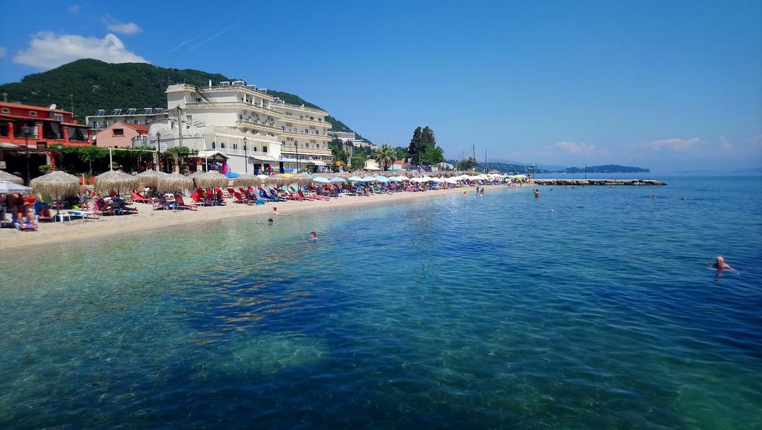 Benitses Beach, Corfu