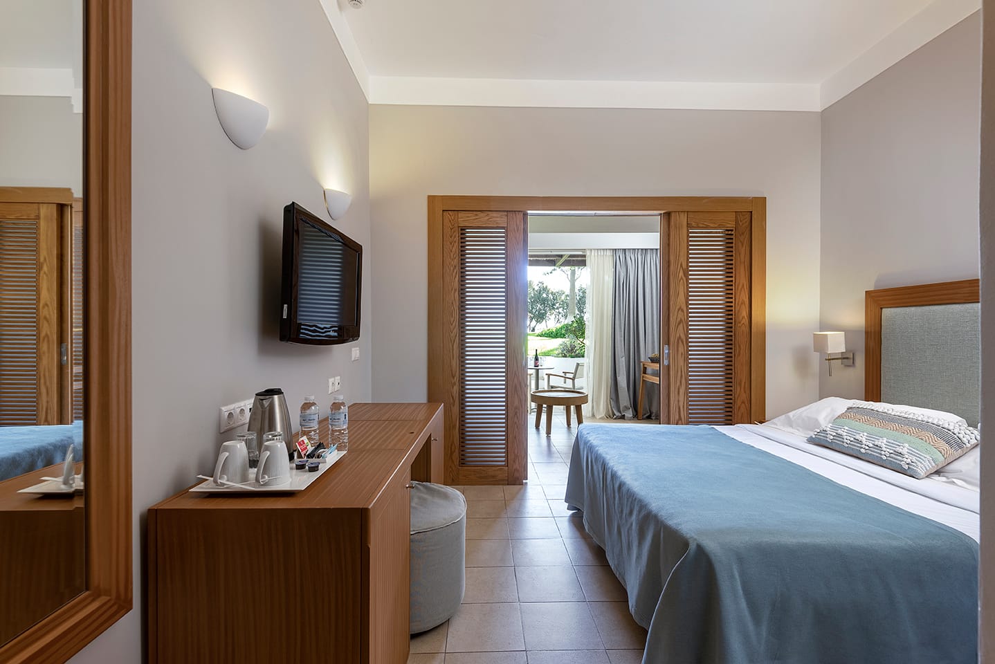 Resort Room Sliding Doors Garden view | Resort Area
