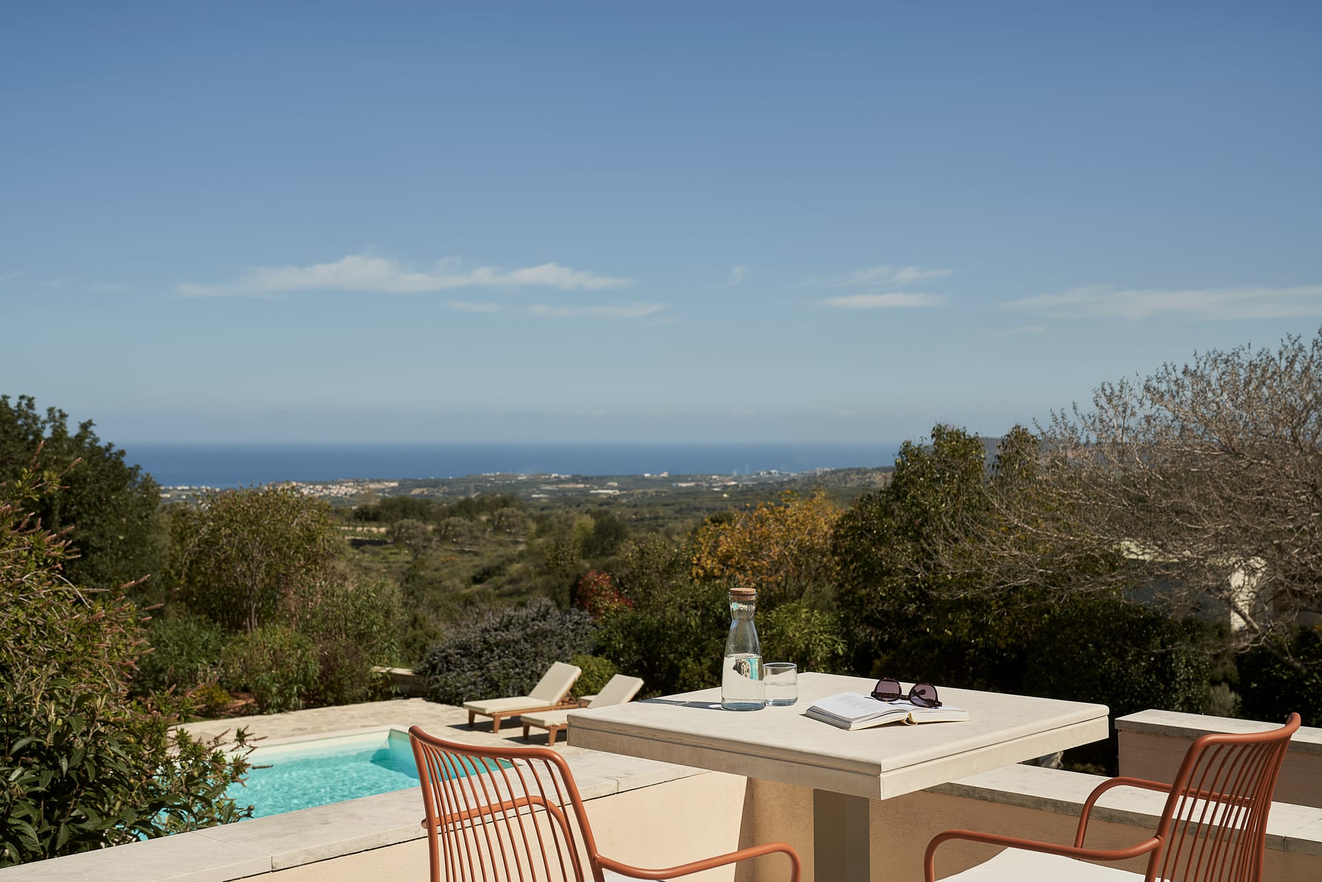Classic double terrace Sea View (Altair)