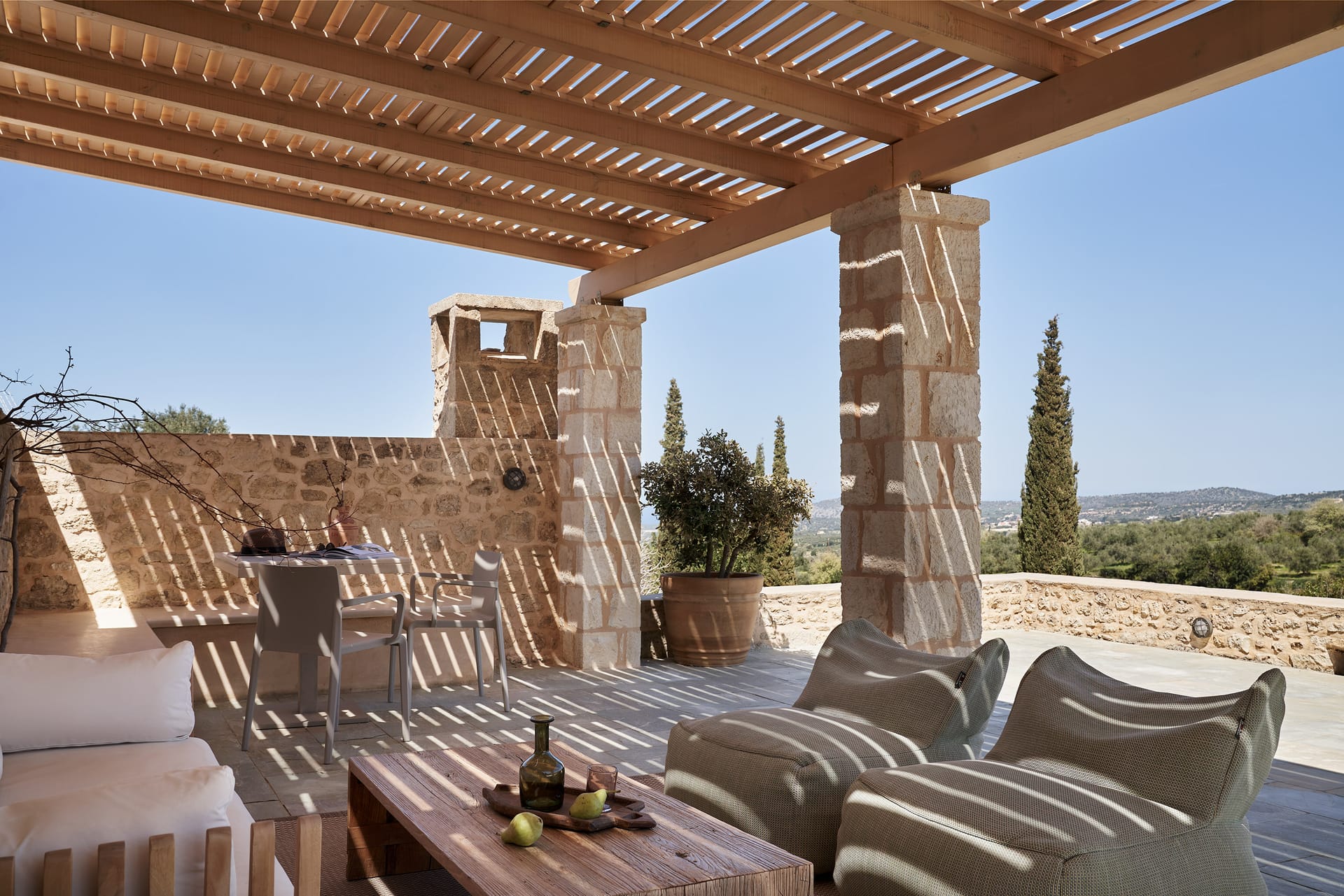 Exclusive Superior double Terrace with Sea View – Pergola (Pegasus)