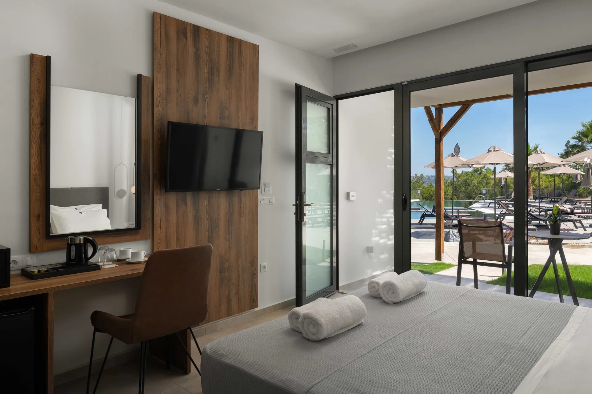 Concept Room With Pool View