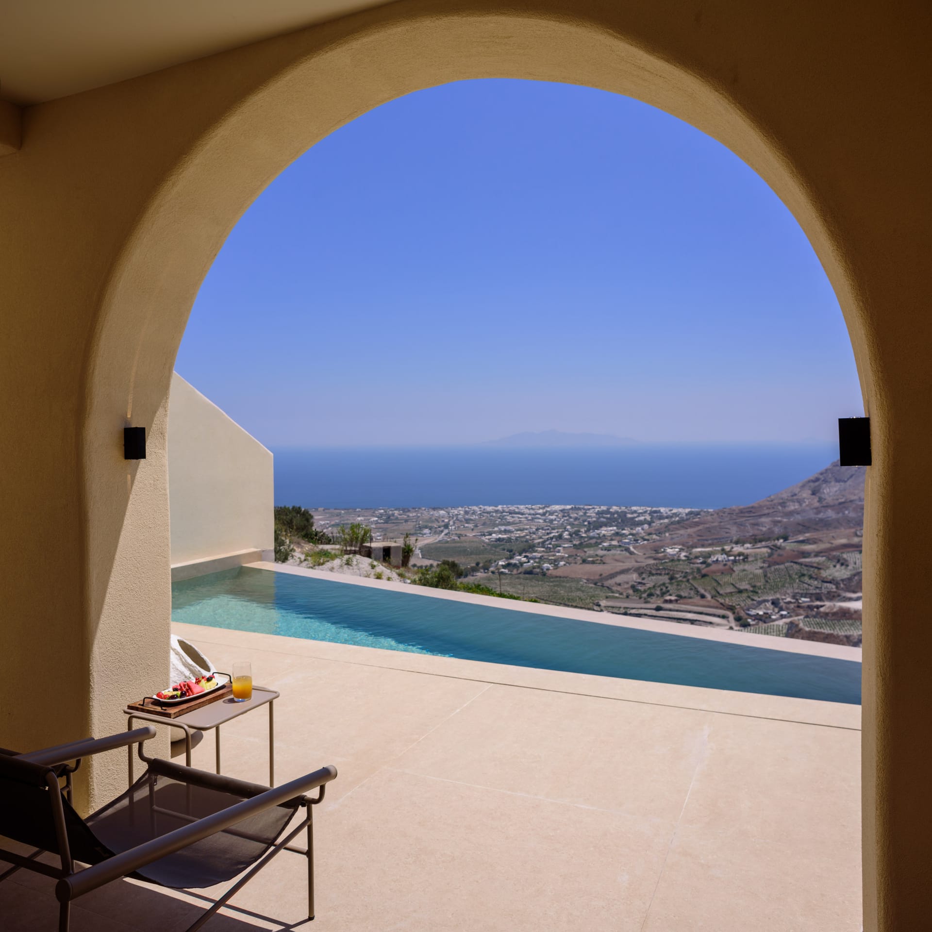 Superior Suite with Heated Pool and Sea View