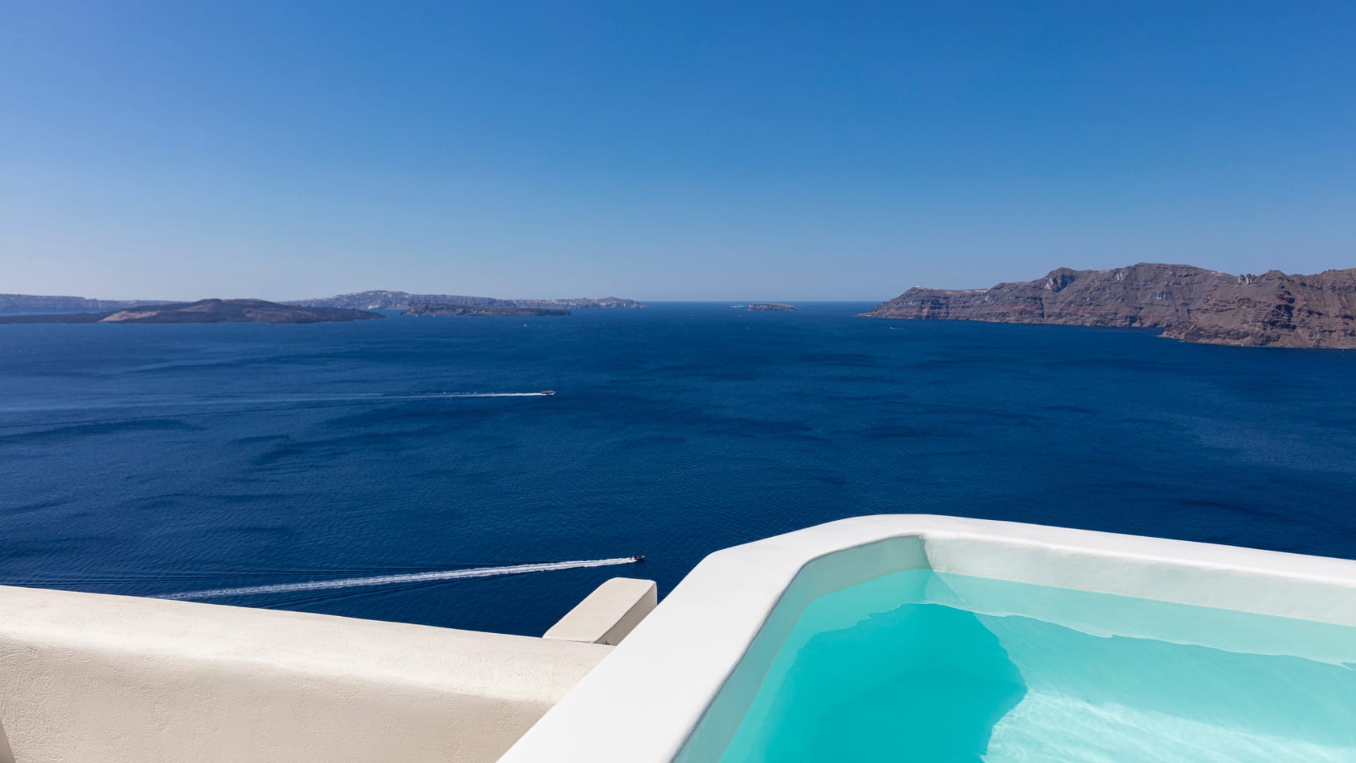 Presidential Suite Plunge Pool Caldera Sea View