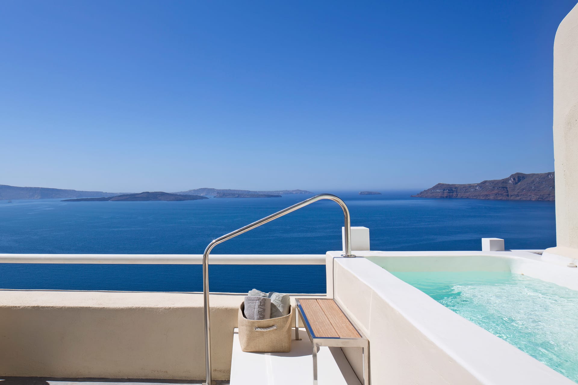 Two Bedroom Suite Plunge Pool Caldera Sea View