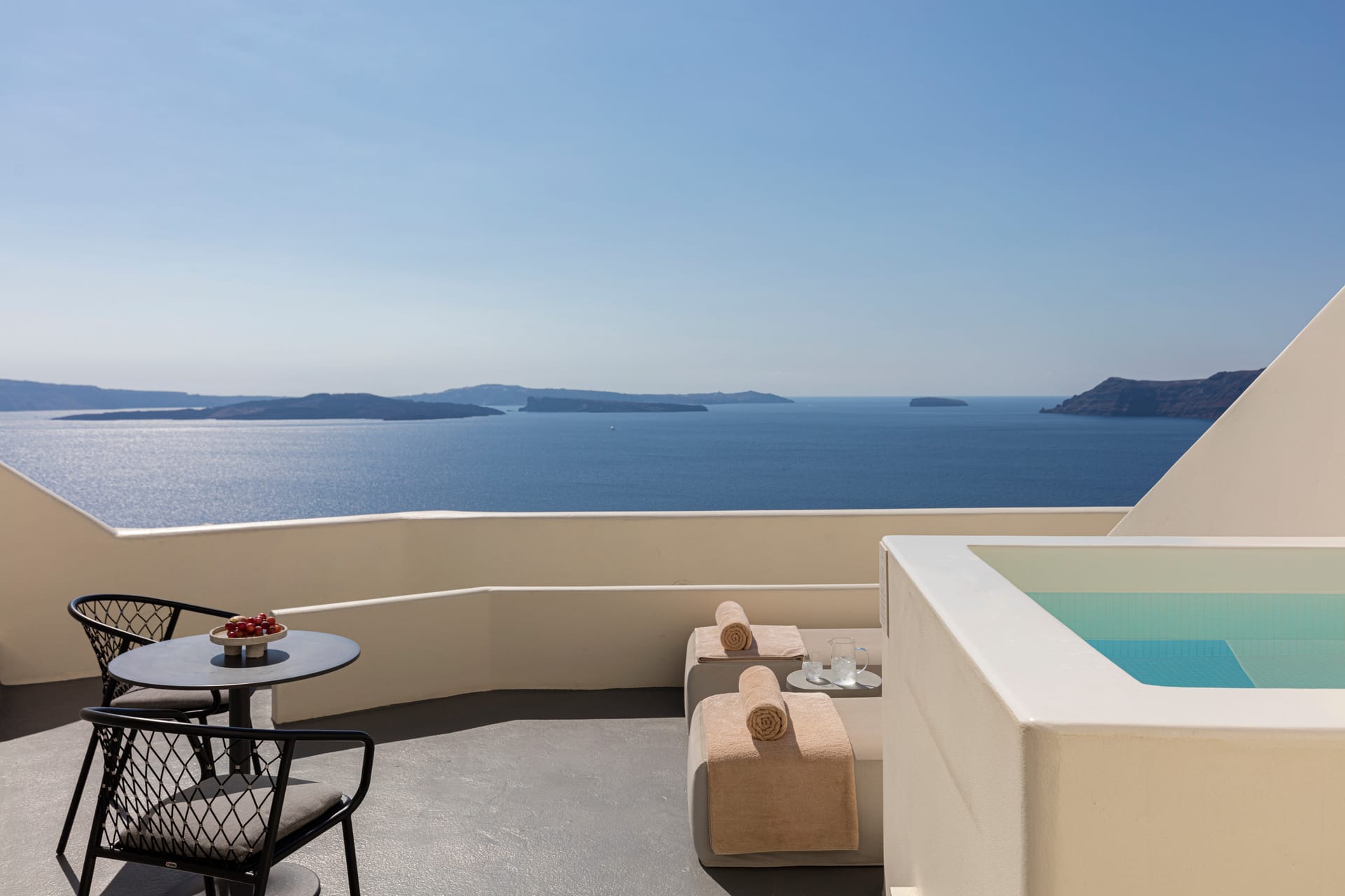 Junior Suite Plunge Pool Caldera Sea View