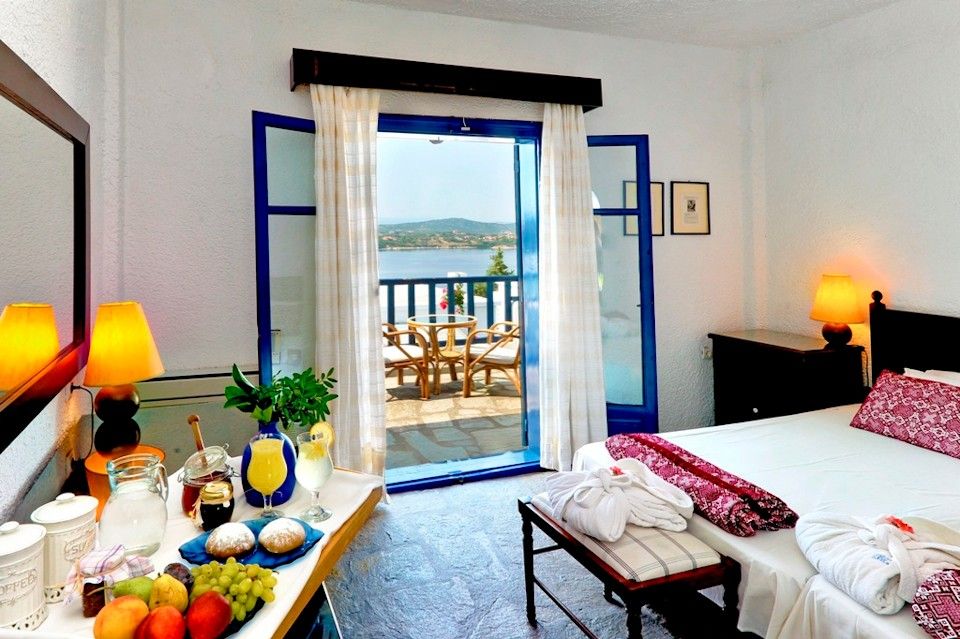 Sea View Double with twin beds