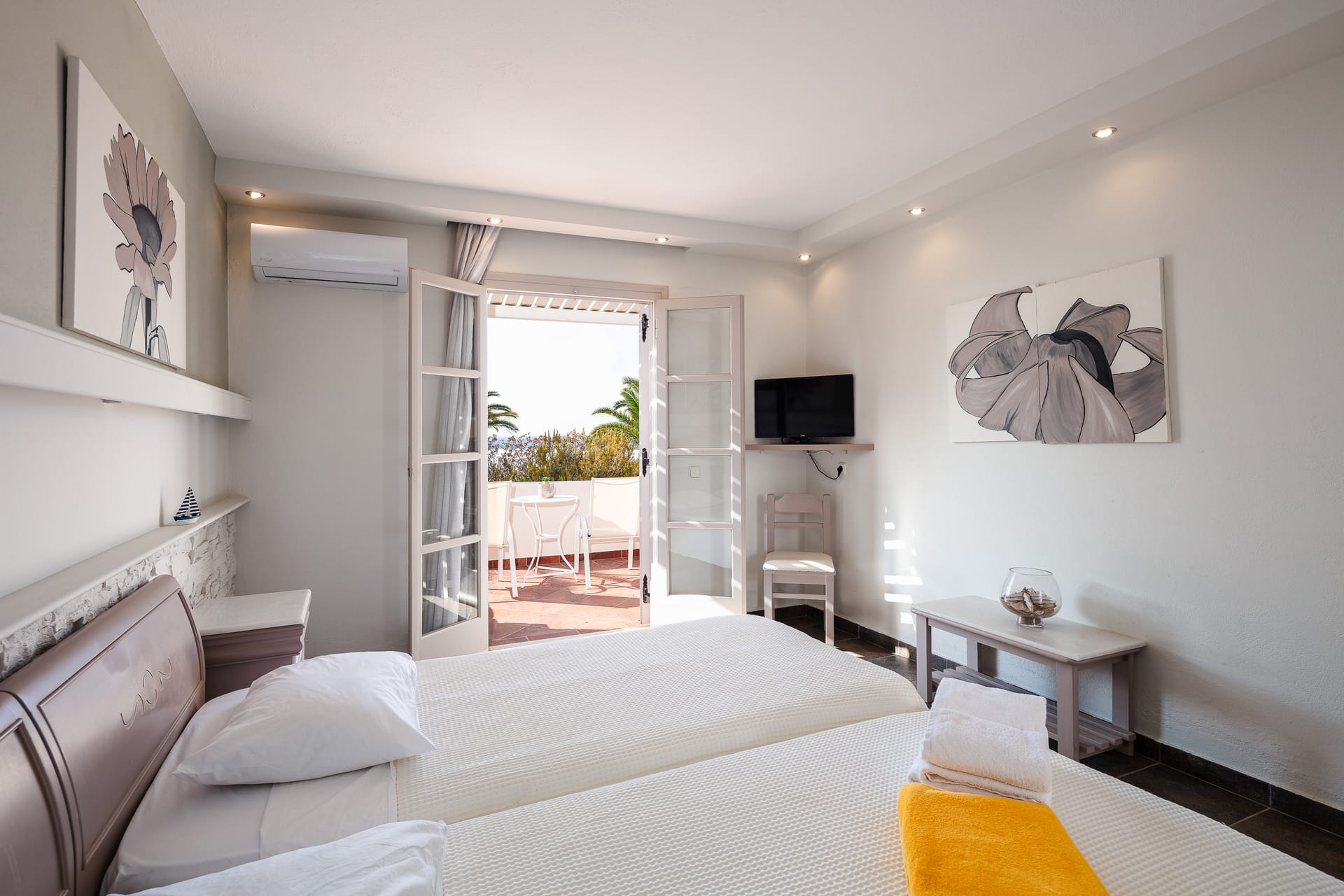 Aegean Room with Terrace & Sea View