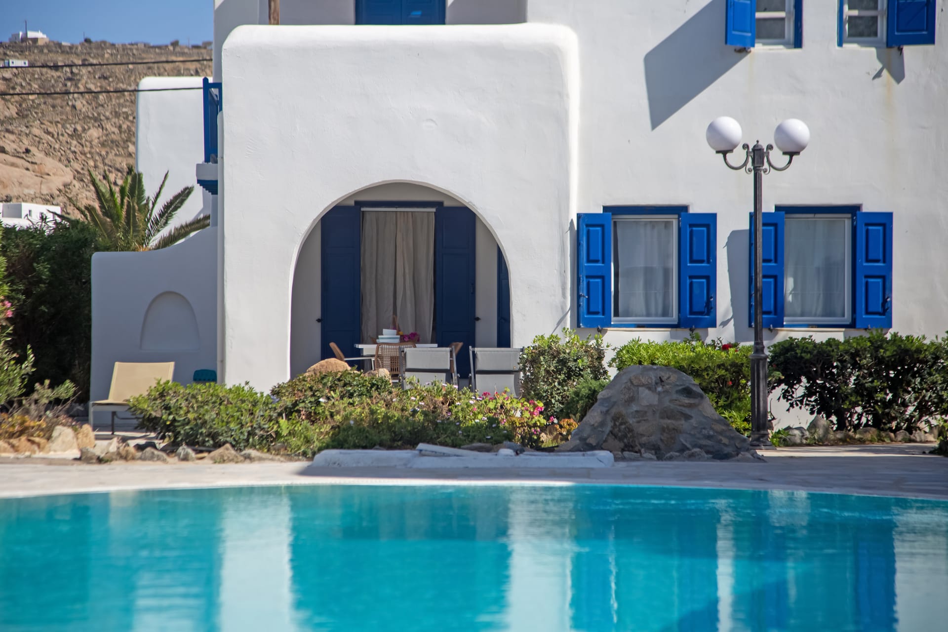 Mykonian Style Pool House 8