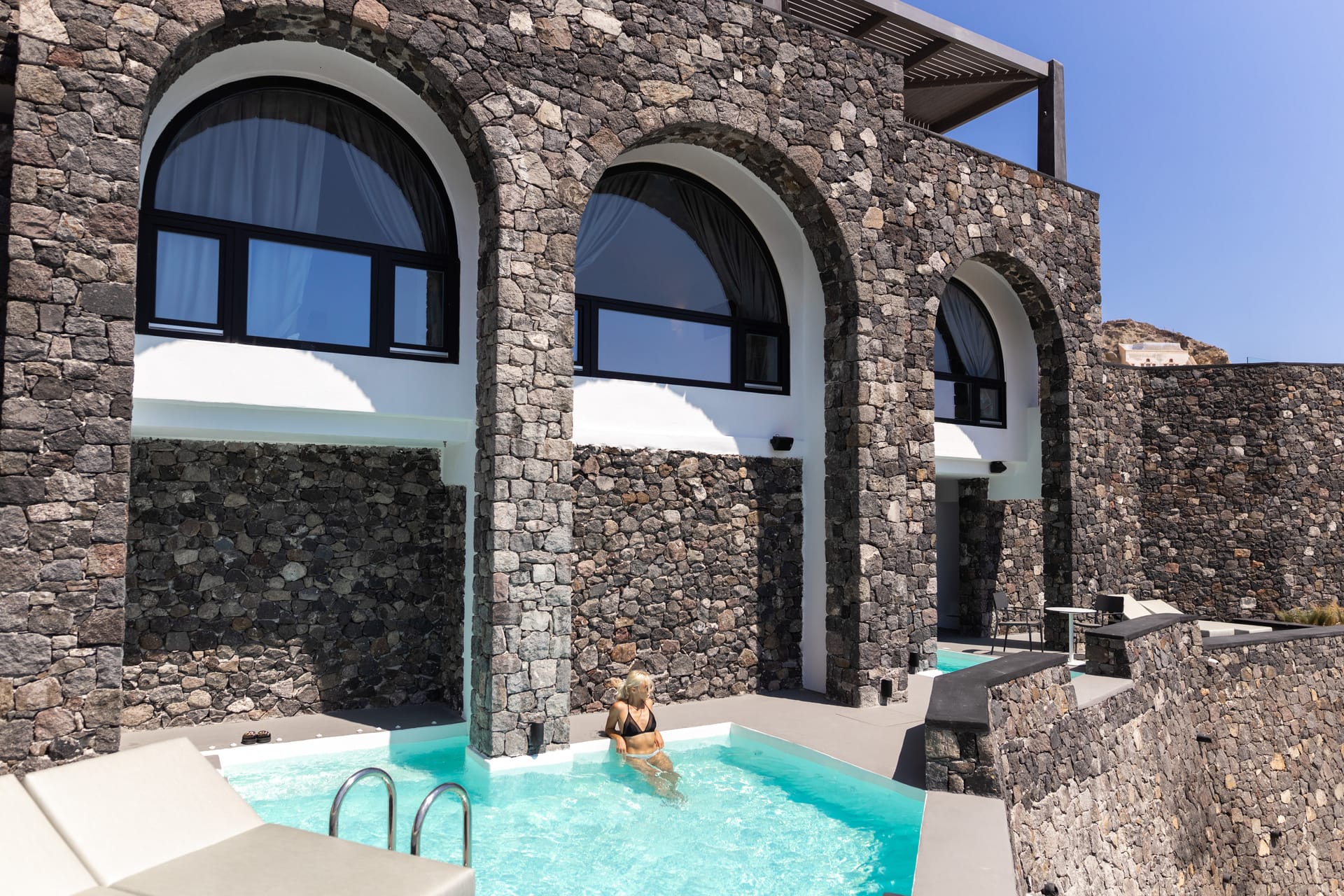Deluxe Double Private Pool & partial sea view
