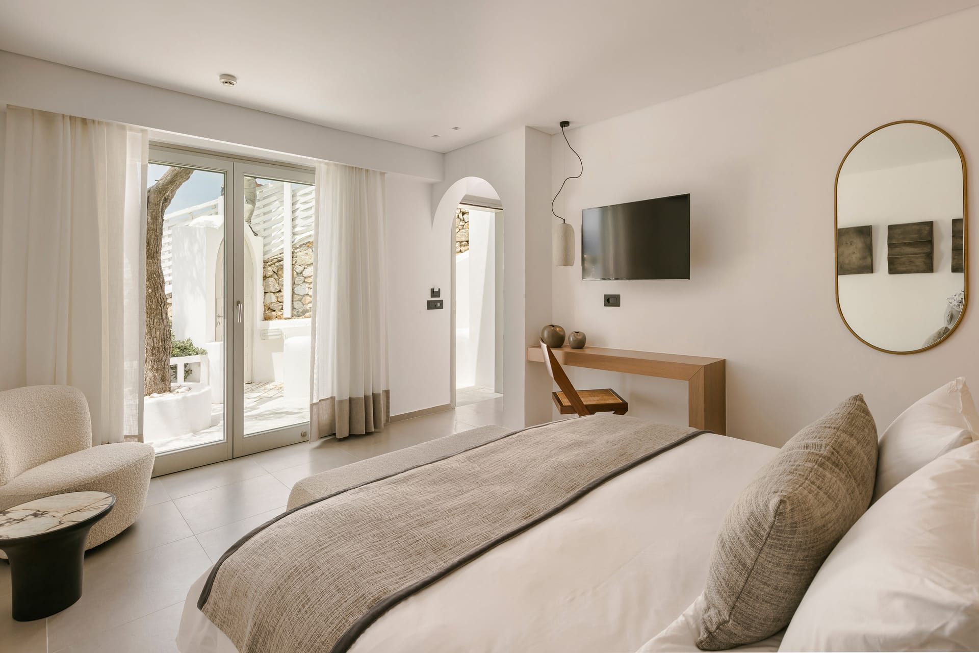 Mykonos Suite with Plunge Pool Sea View