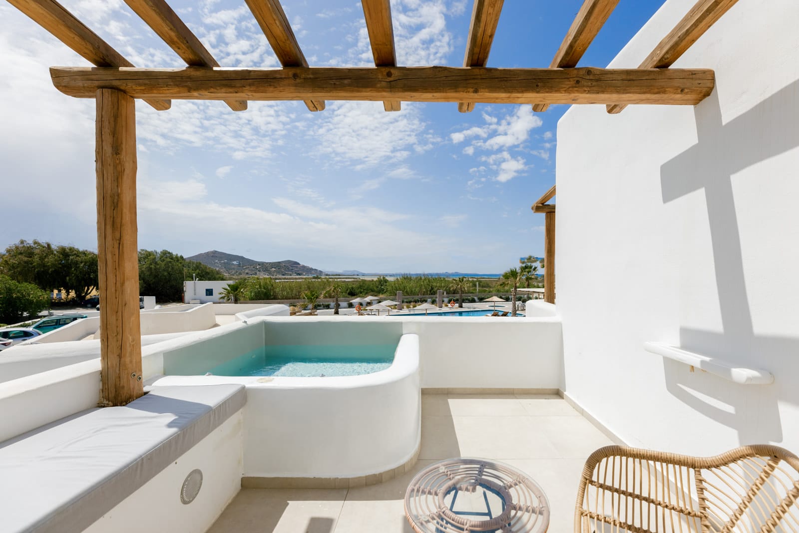 Premium Suite with Private Hot tub and Sea View