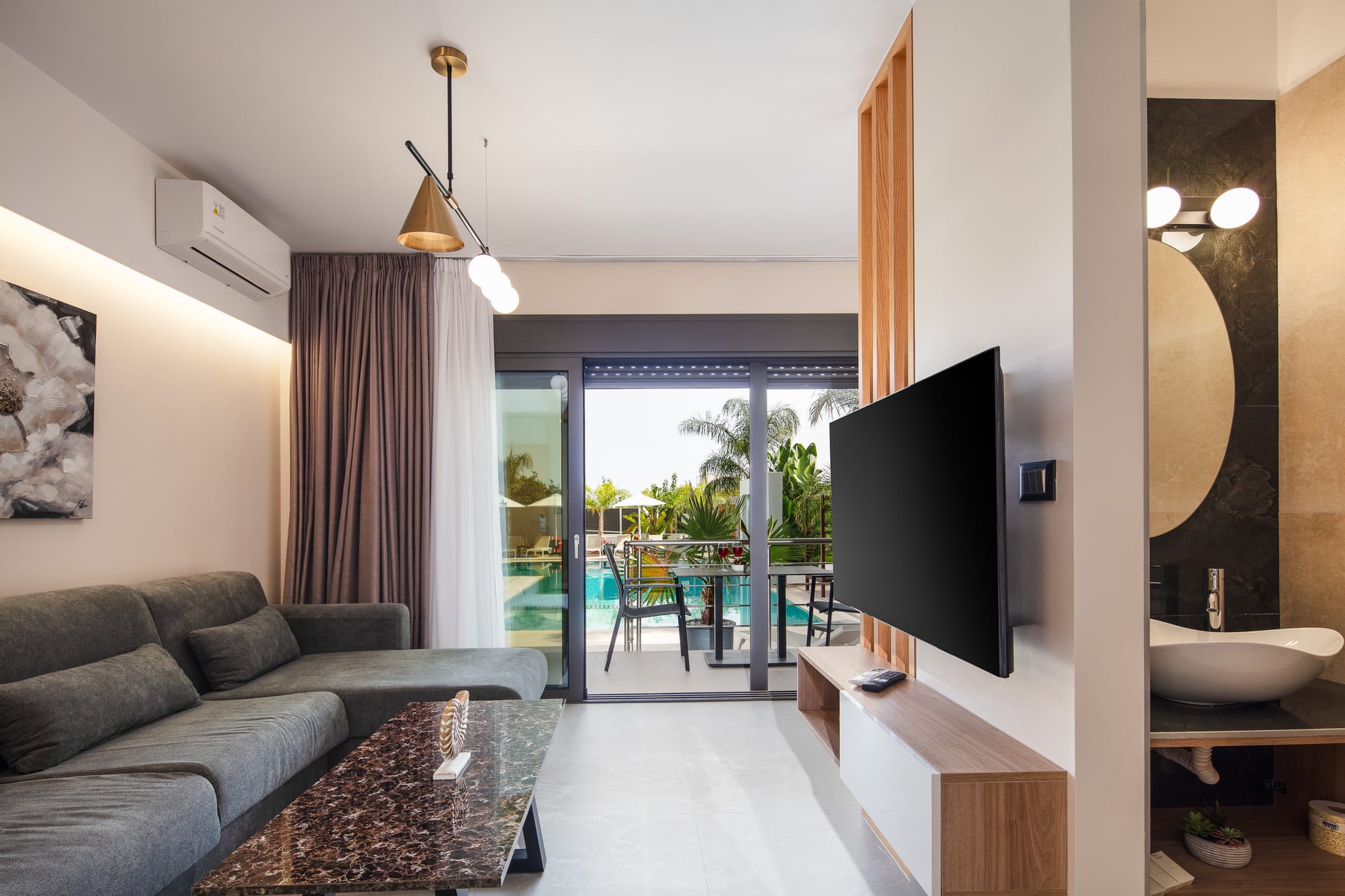 Superior Two Bedroom Suite with Pool View