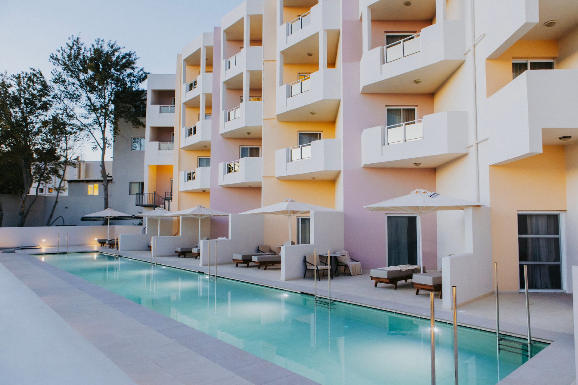Swim up room pool view shared pool Main Building