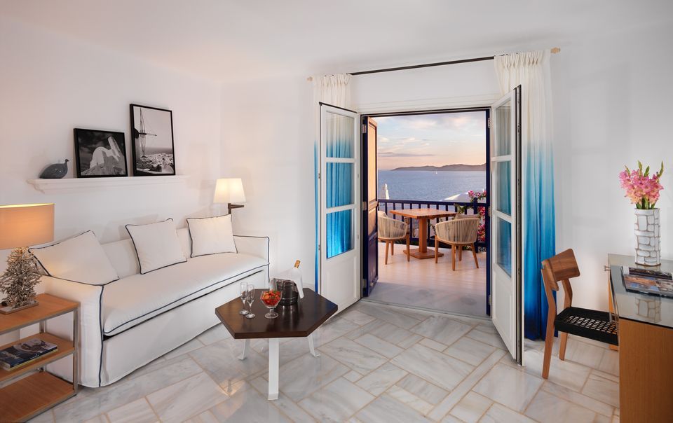 Junior Suite Sea View Sep. Living room