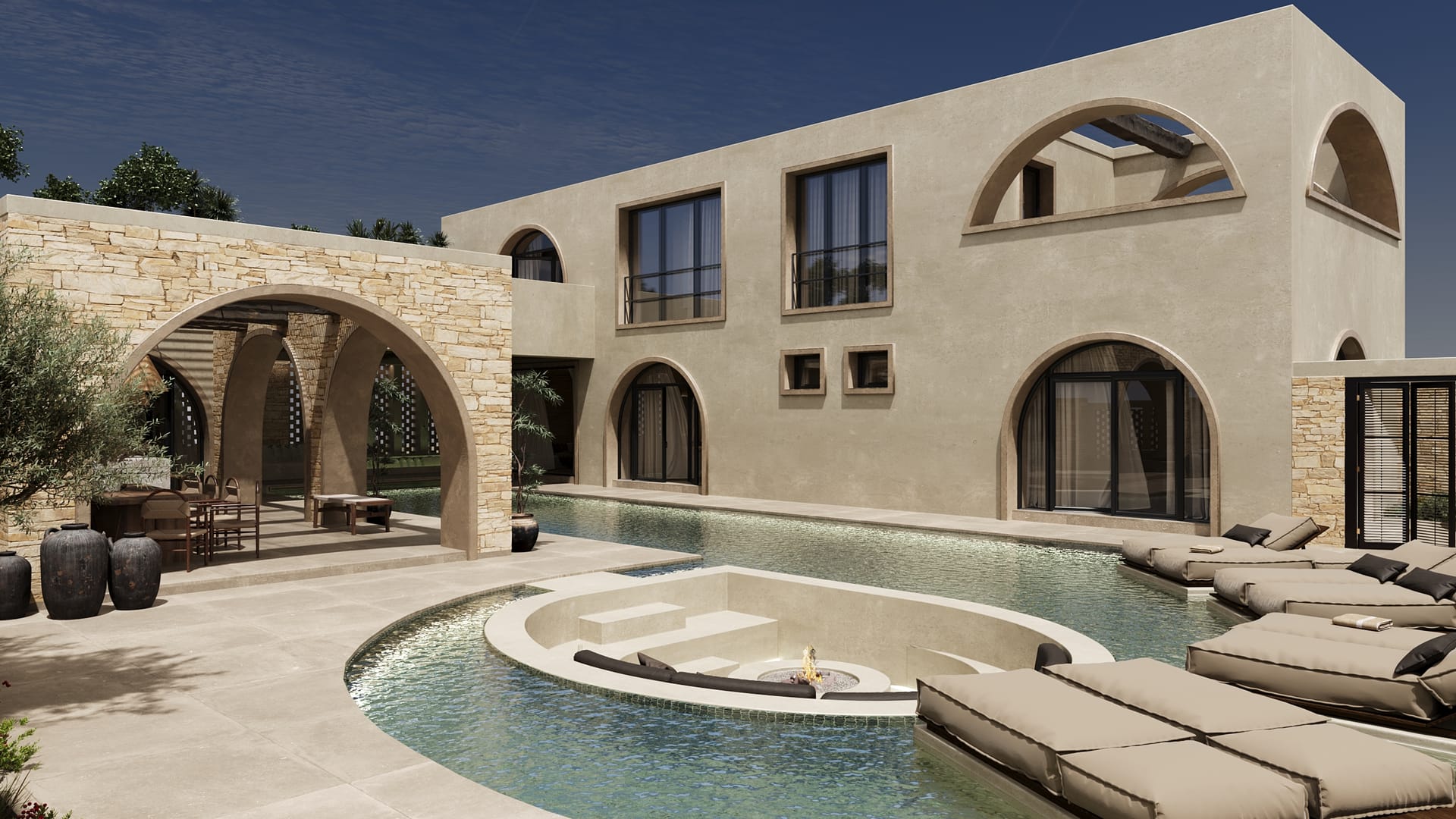 Four Bedroom Grand Royal Villa with Private Heated Pool