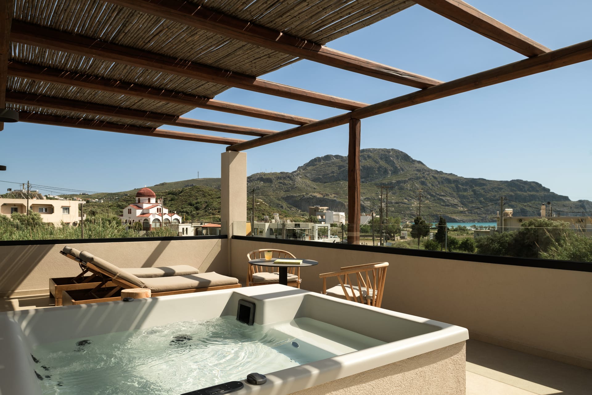 Sea View Room with Outdoor Hot Tub