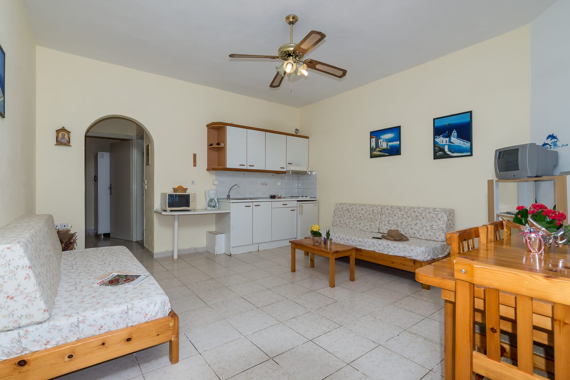 Ikaros One-Bedroom Apartment | Sea View | [45 m²]