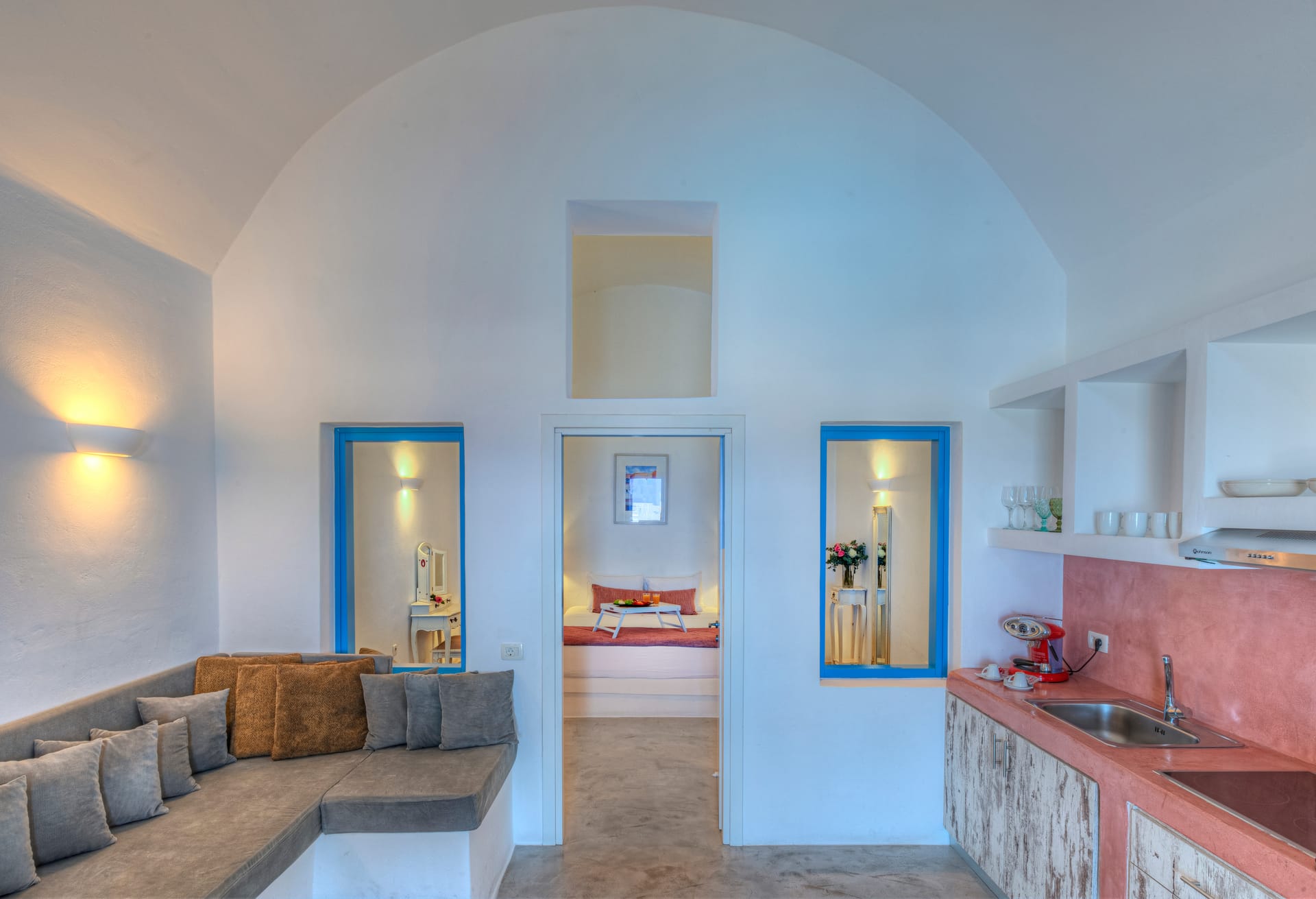 Family Villa with private pool & sea view