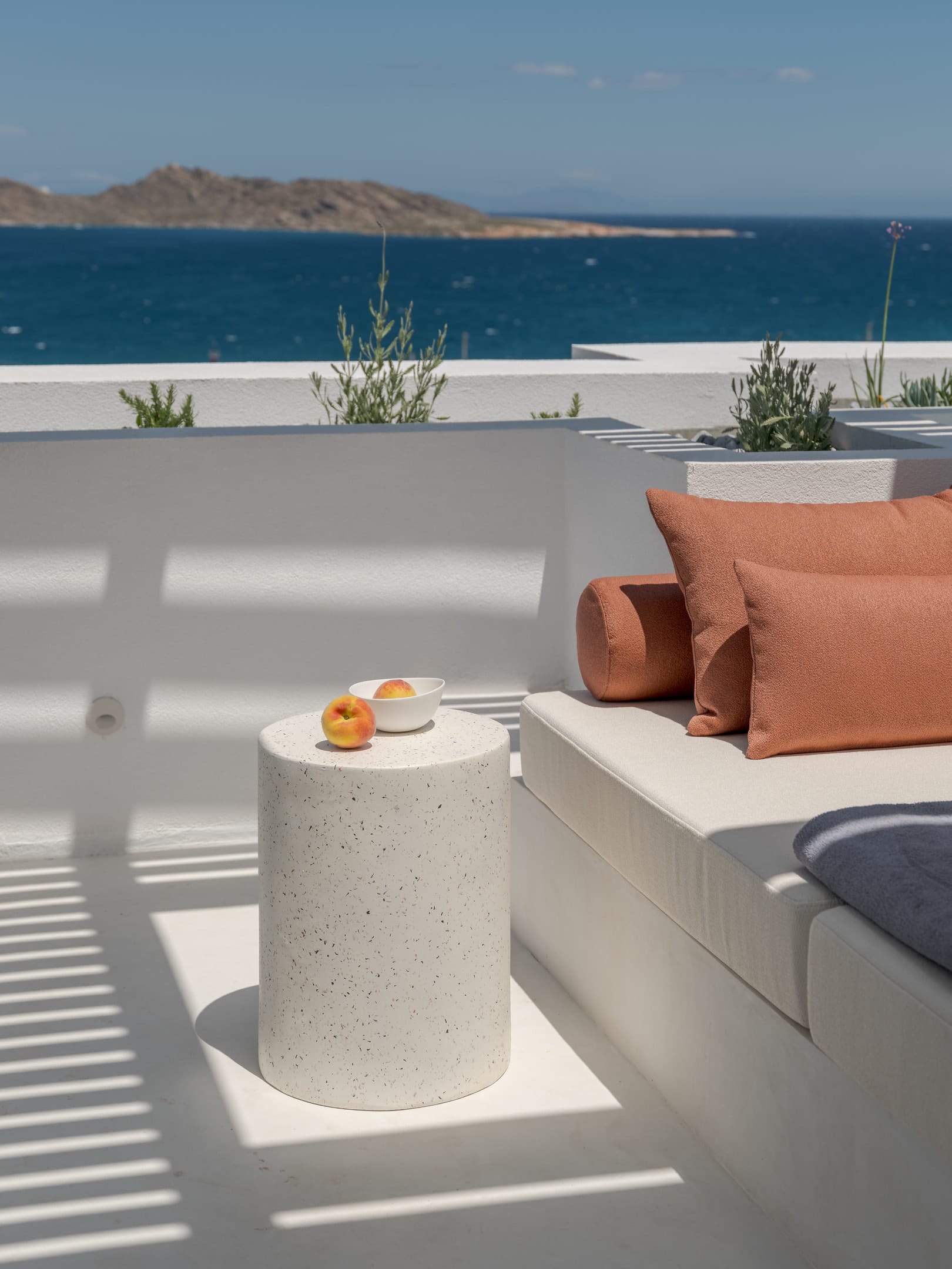 Superior Double Room with Outdoor Hot tub and Panoramic Sea View Split Level