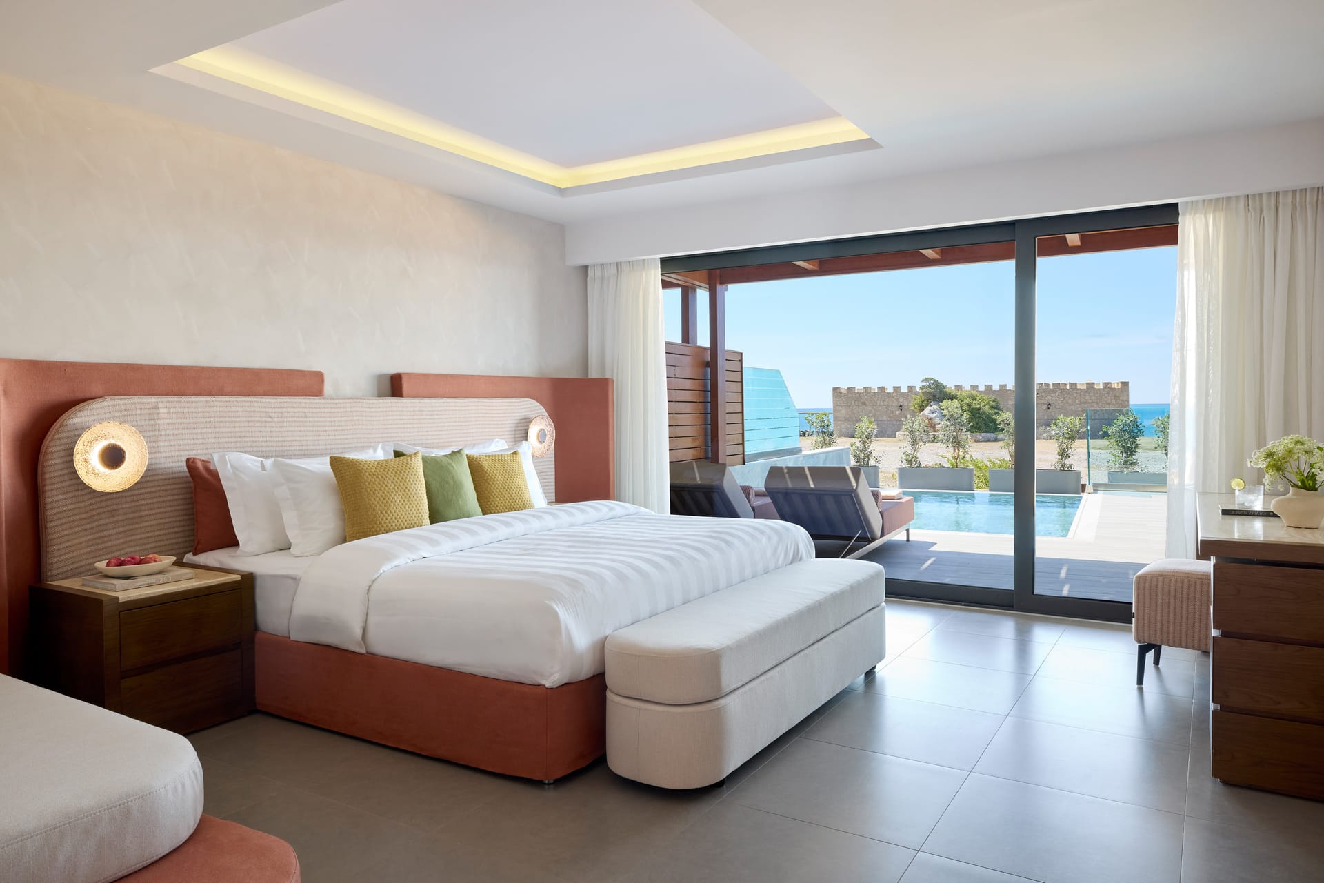 Superior Junior Suite with Private Pool & Partial Sea View