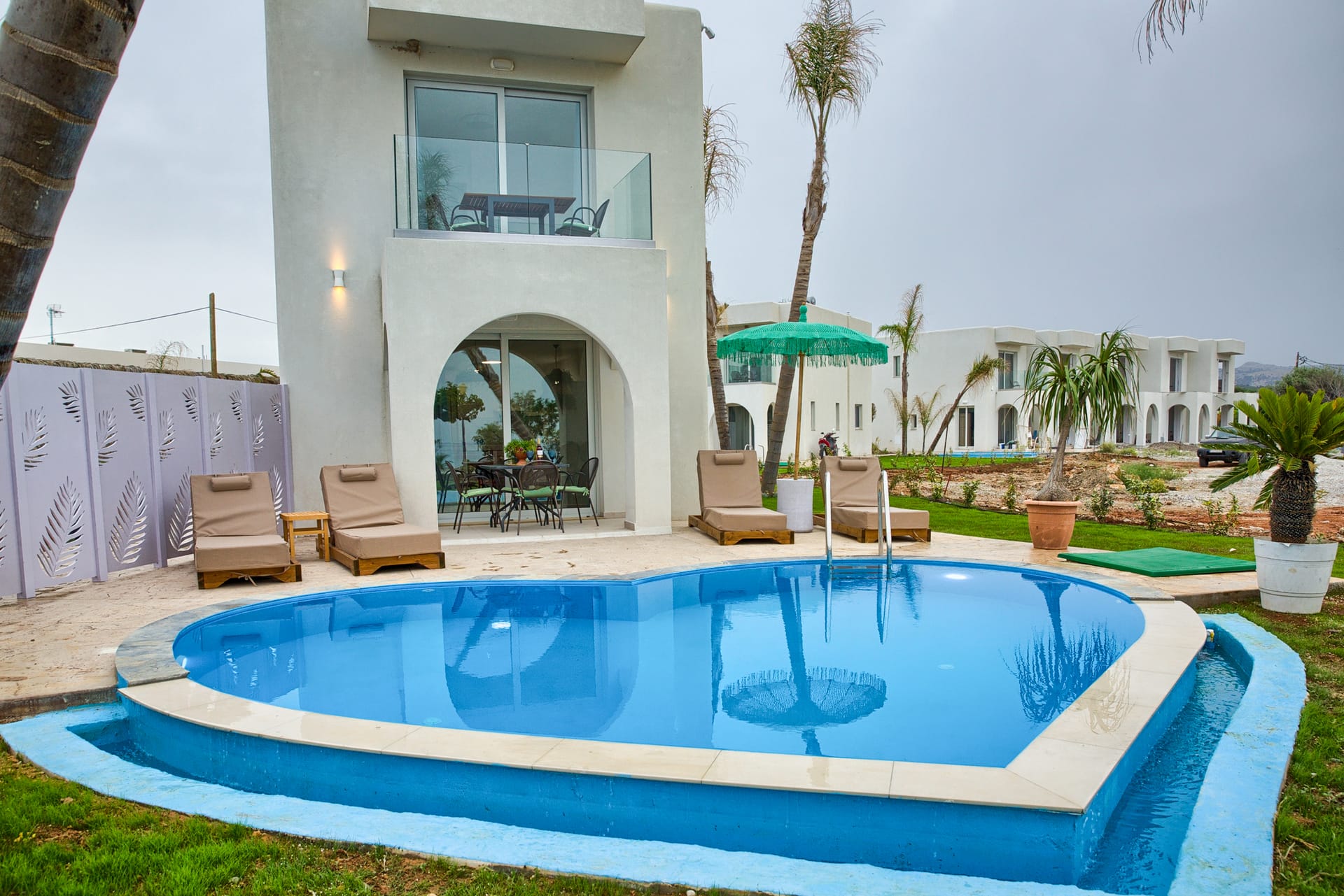 Le Palme Beach Rhodes- Pool Heart Villa