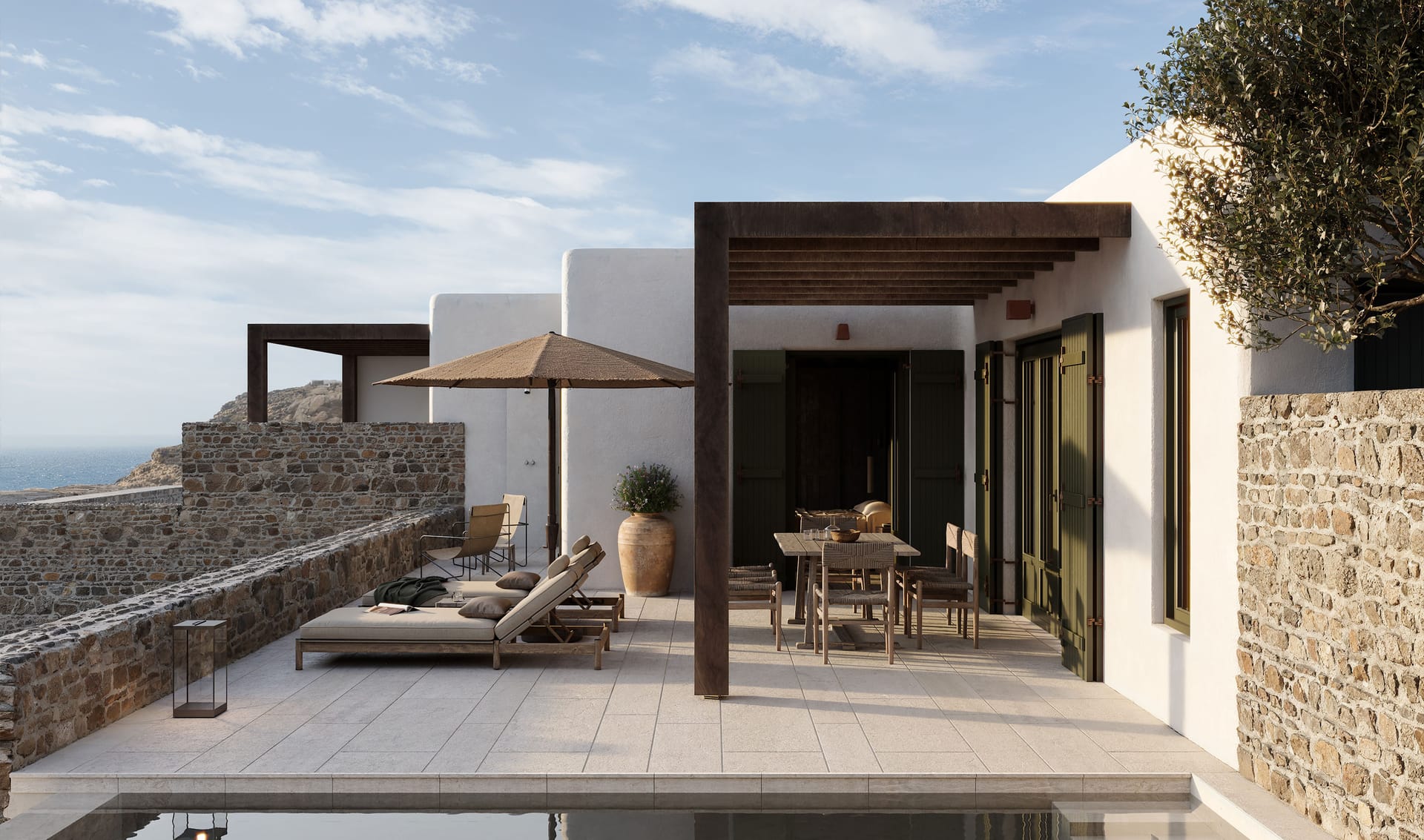 Executive Suite Garden View with Private Pool