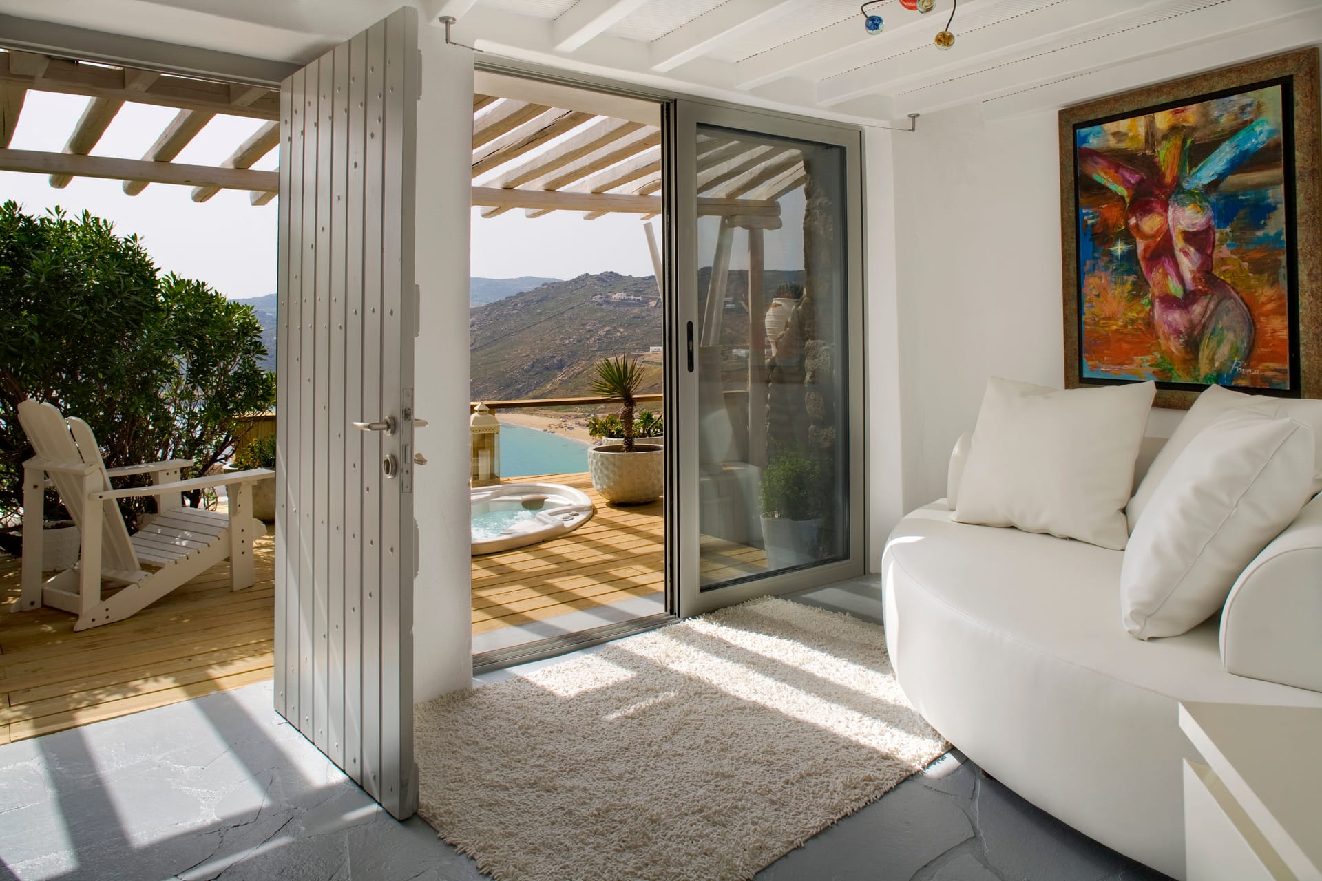 Junior Suite With Outdoor Jetted Tub Sea View