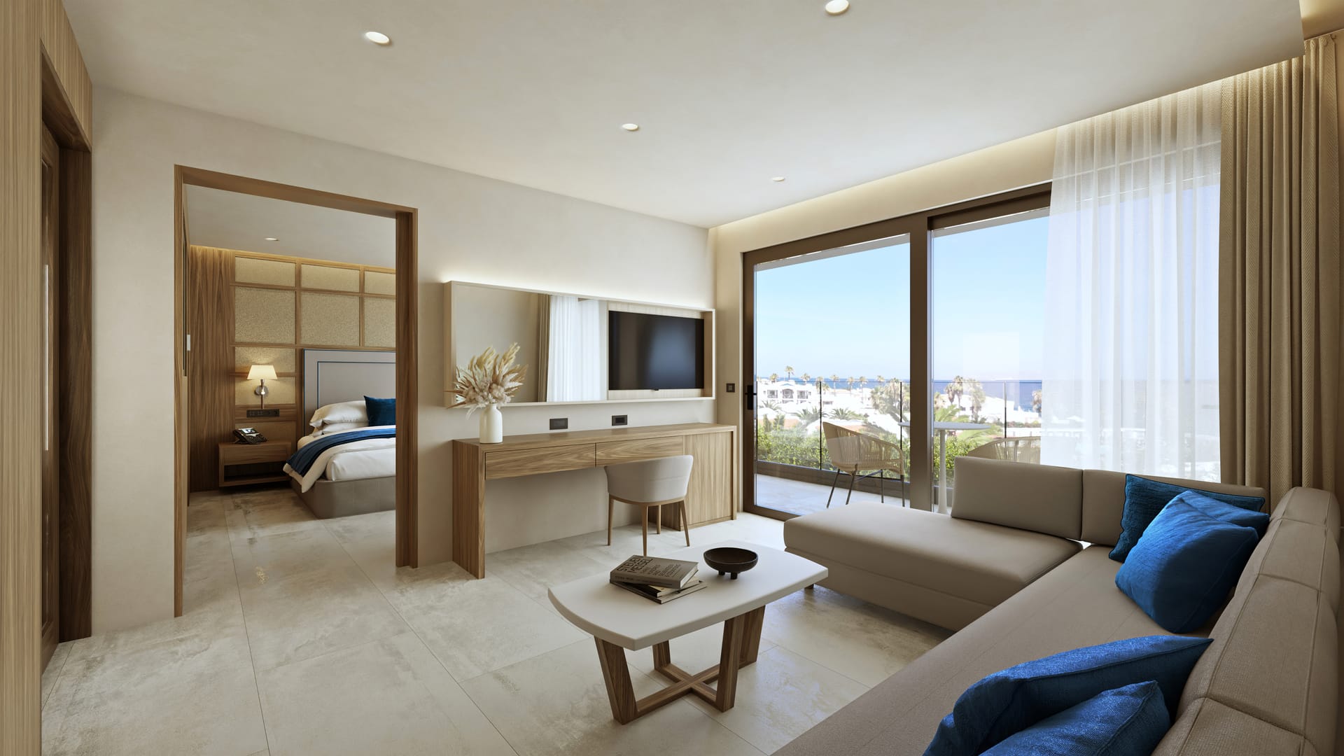 Exclusive Suite 2 Bedrooms – Garden View