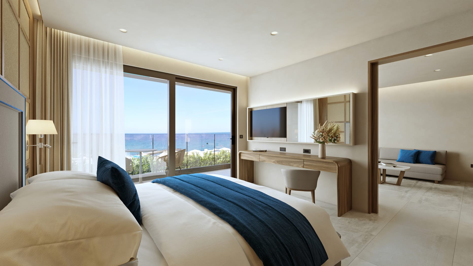 Prestige Suite 2 Bedrooms – Sea View & Sharing Pool