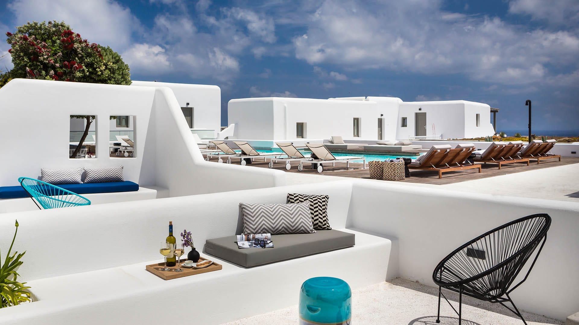 Deluxe Room with Terrace and Pool View