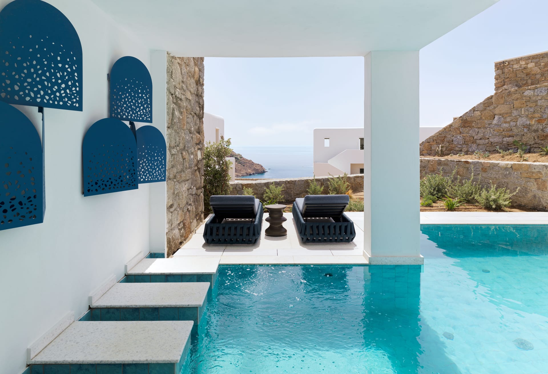 Hideaway Sea View Villa with Private Pool and Spa Bath