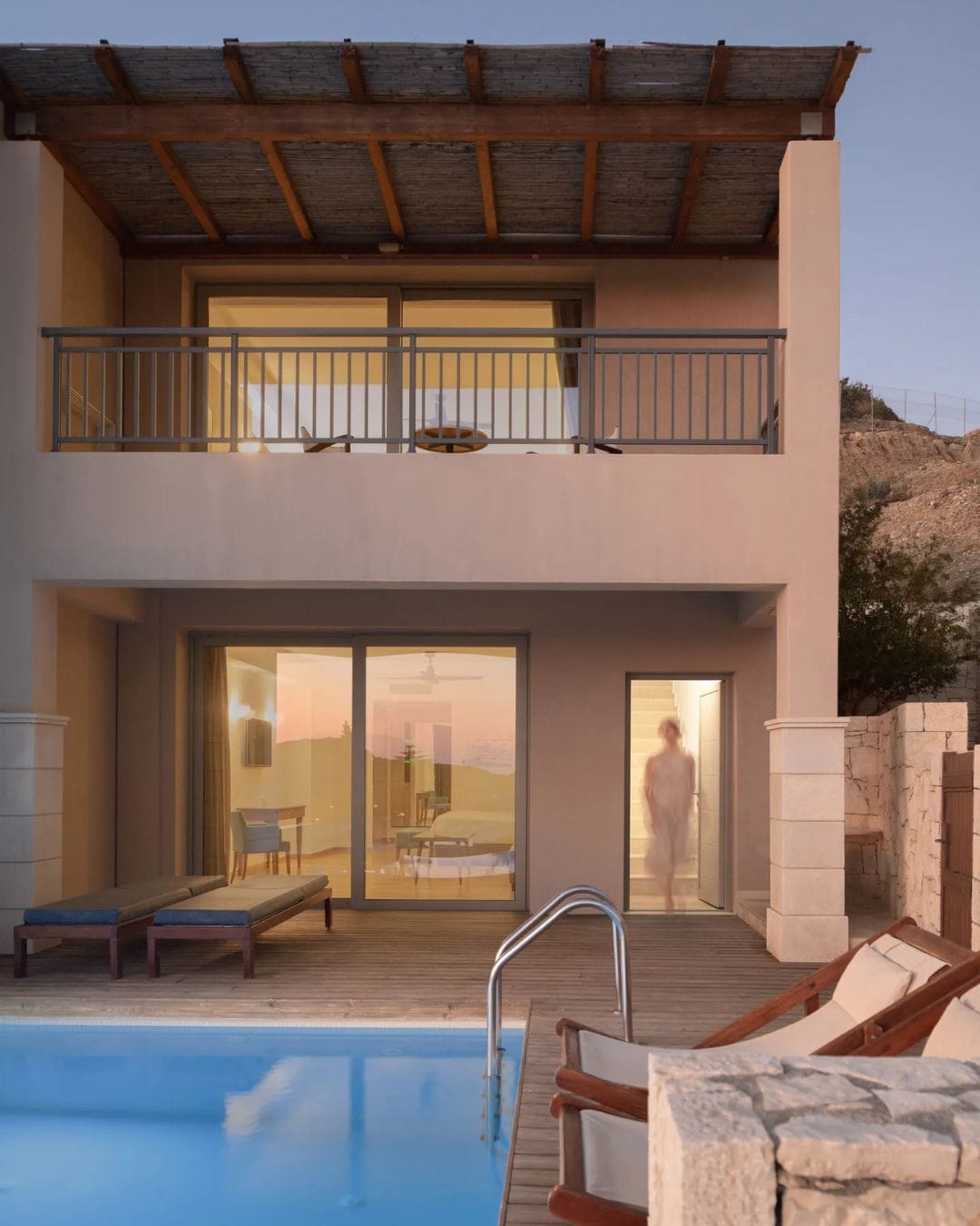 Two Floor two Bedroom Suite Sea View Private Pool