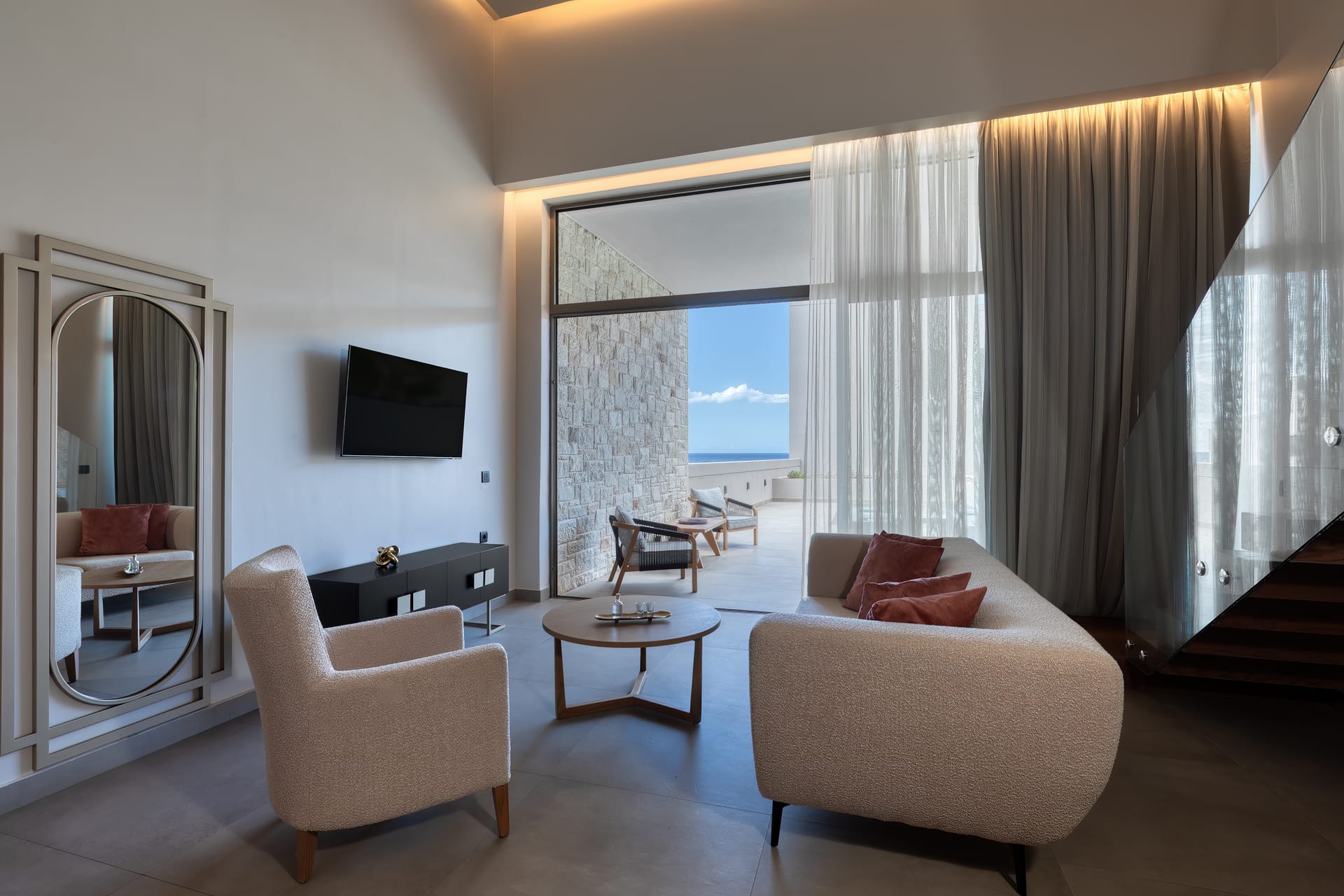 Champagne Gold Maisonette Suite Seaview Individual Pool