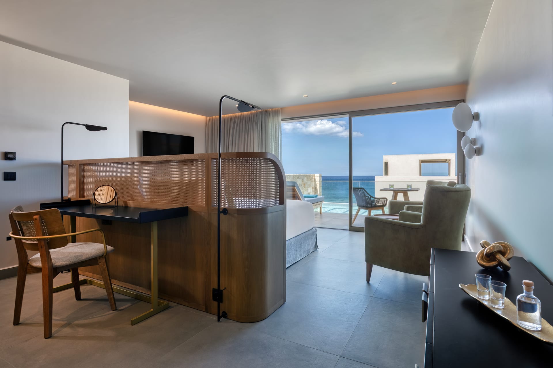 Champagne Gold Ambassador Suite Seaview Private Pool